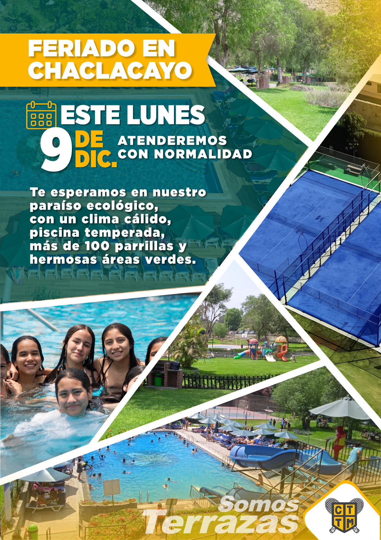 FERIADO 9 DE DICIEMBRE EN CHACLACAYO 🌳☀️