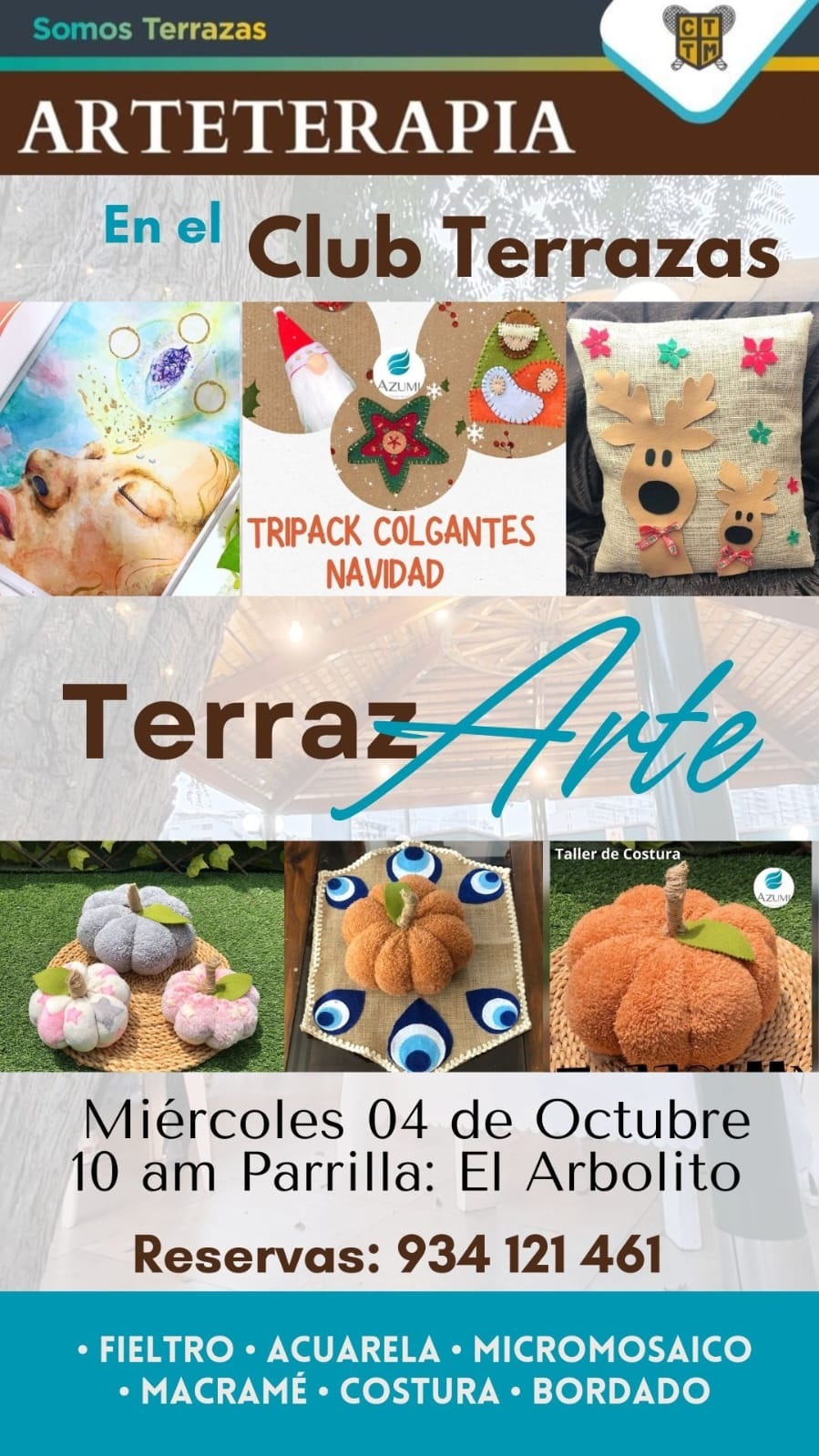 SÚMATE A NUESTRO ENCUENTRO DE ARTETERAPIA