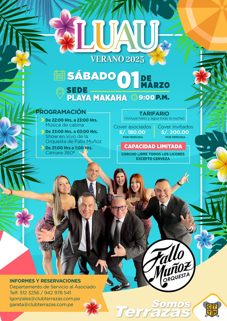 VEN A BAILAR AL LUAU CON FALLO MUÑÓZ 🌺💃