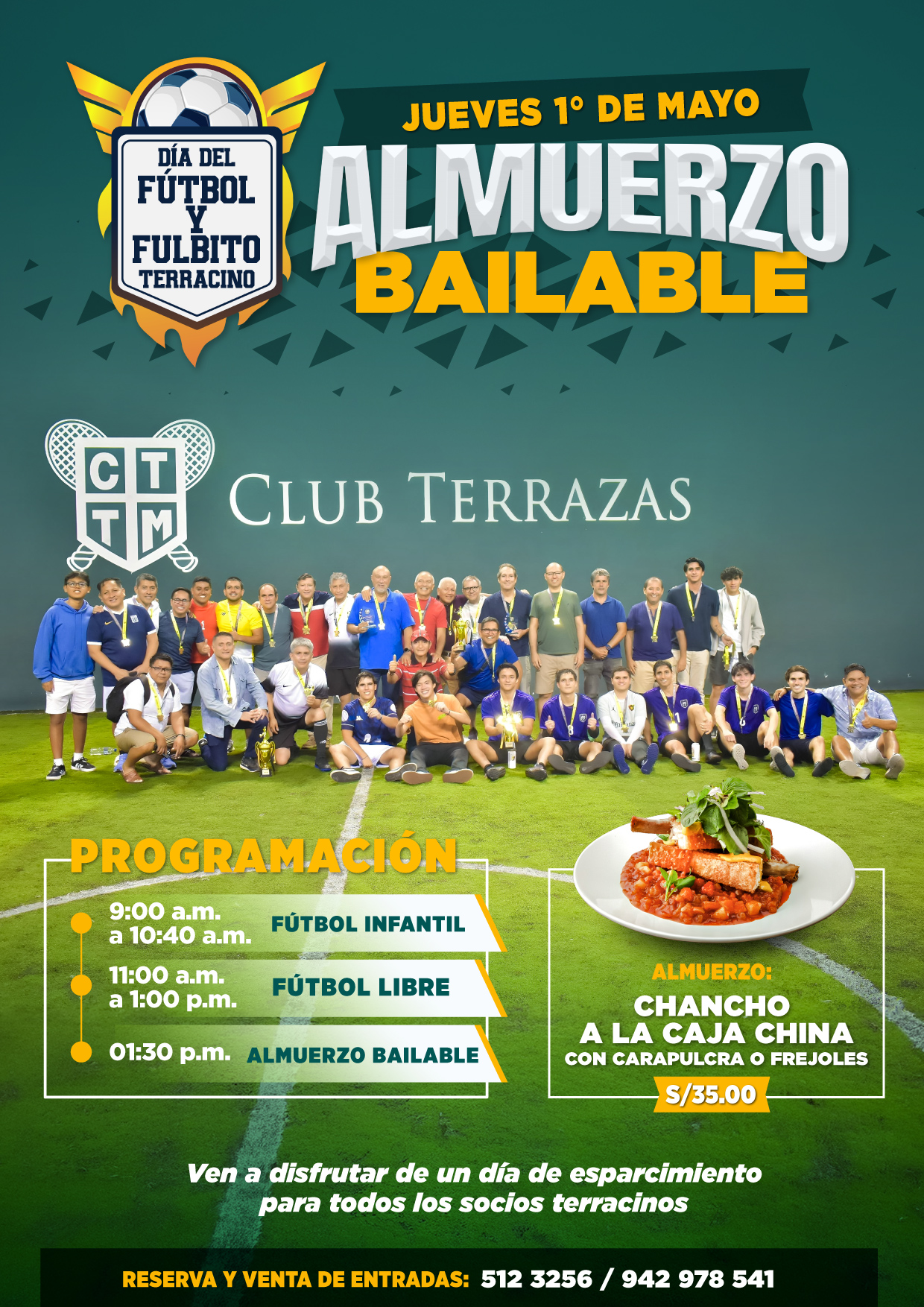 ⚽🔥 DÍA DEL FÚTBOL Y FULBITO TERRACINO 🥅🎉