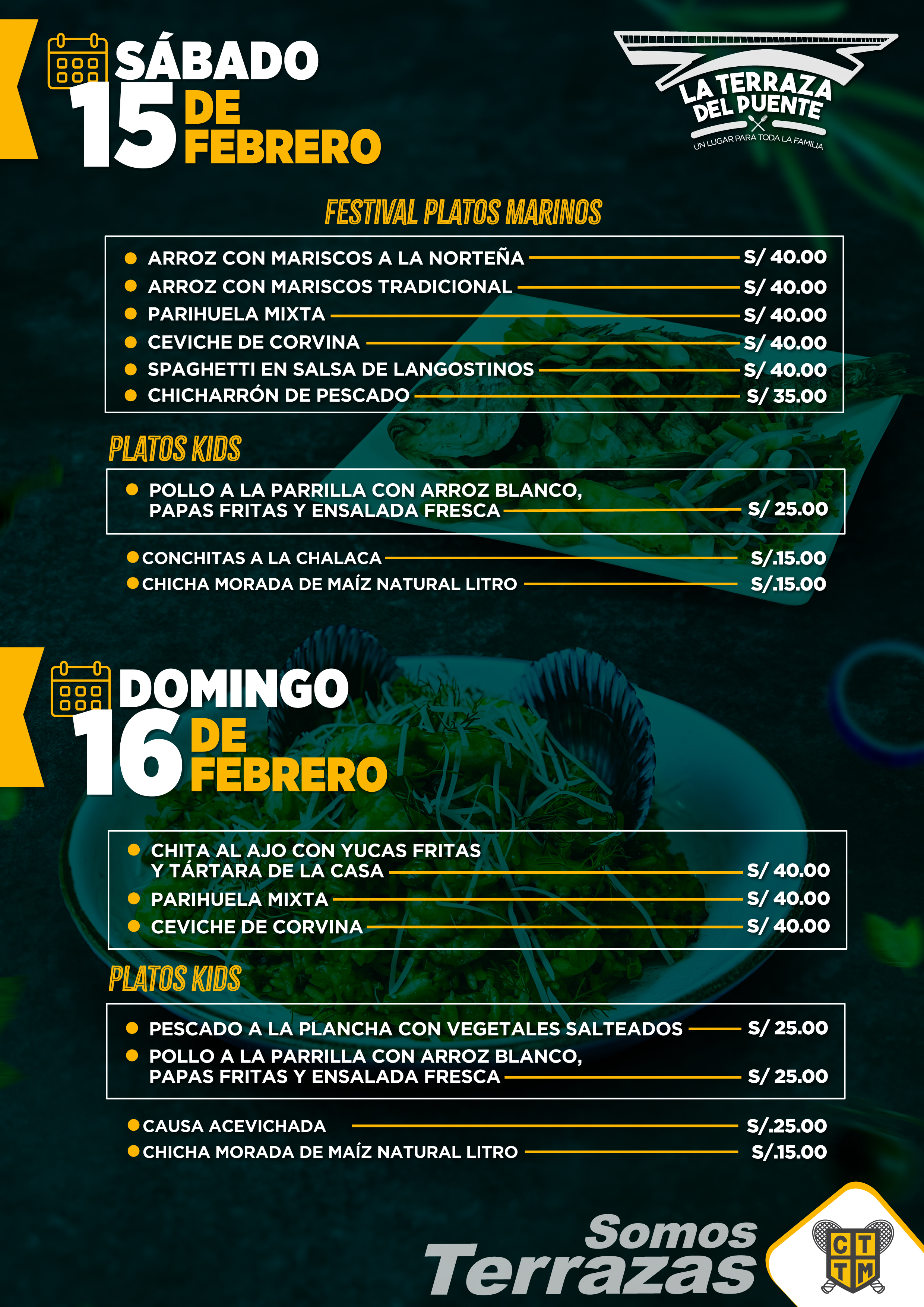 🍽️ ESTE FIN DE SEMANA VEN A "LA TERRAZA DEL PUENTE VILLENA" 🌉