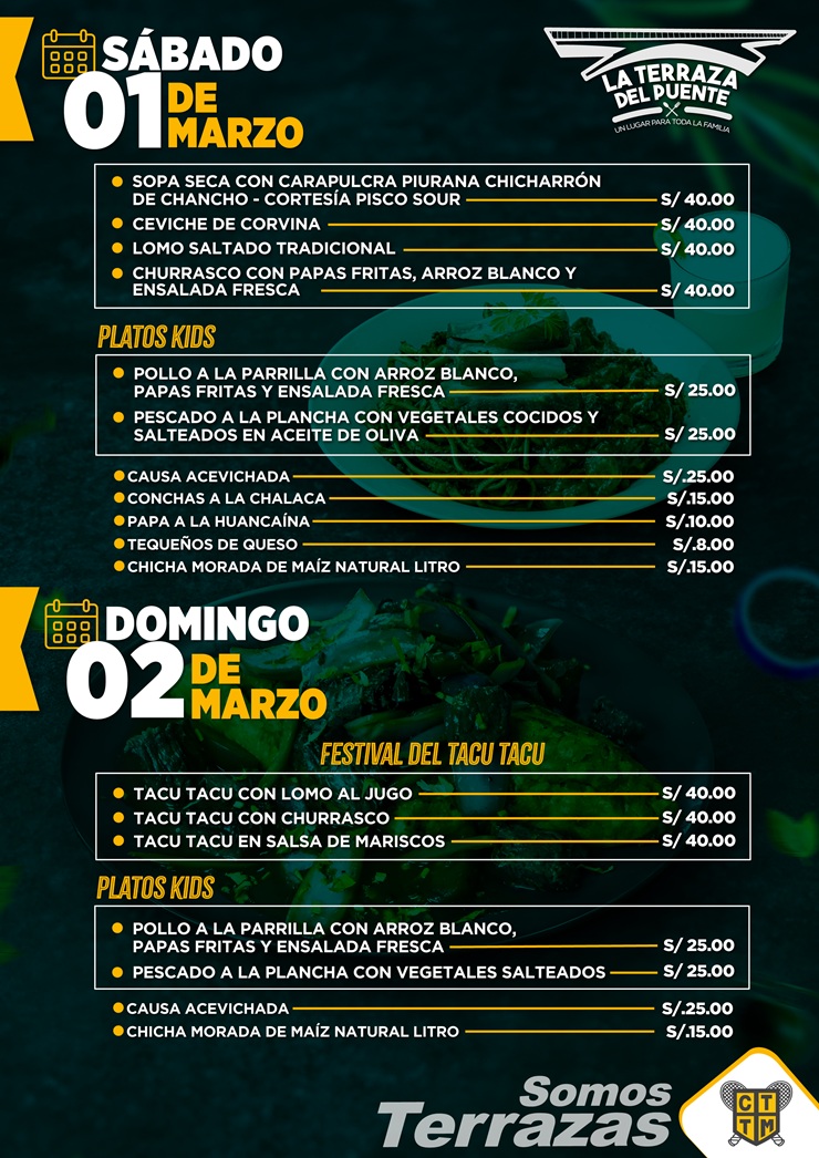 🍽️ ESTE FIN DE SEMANA VEN A "LA TERRAZA DEL PUENTE VILLENA" 🌉