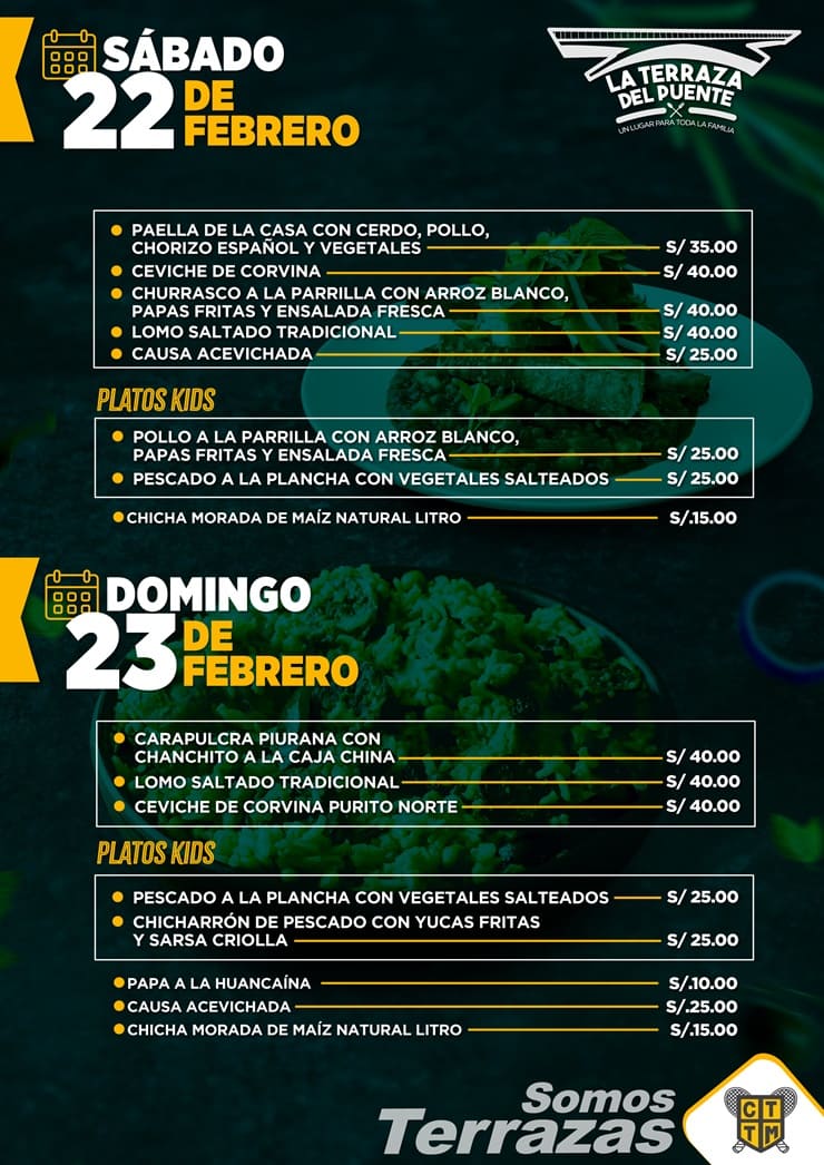 🍽️ ESTE FIN DE SEMANA VEN A "LA TERRAZA DEL PUENTE VILLENA" 🌉