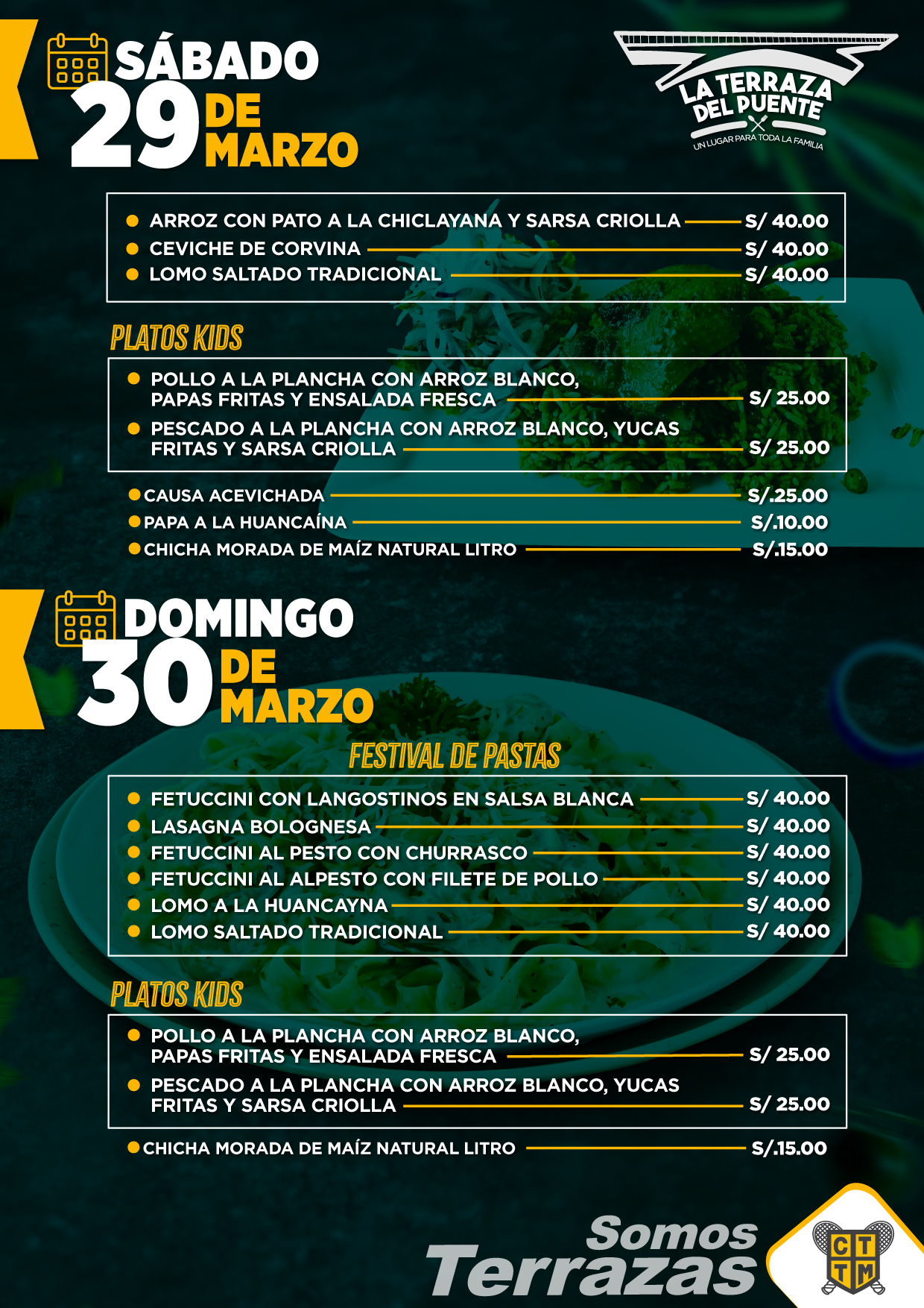🍽️ ESTE FIN DE SEMANA VEN A "LA TERRAZA DEL PUENTE VILLENA" 🌉