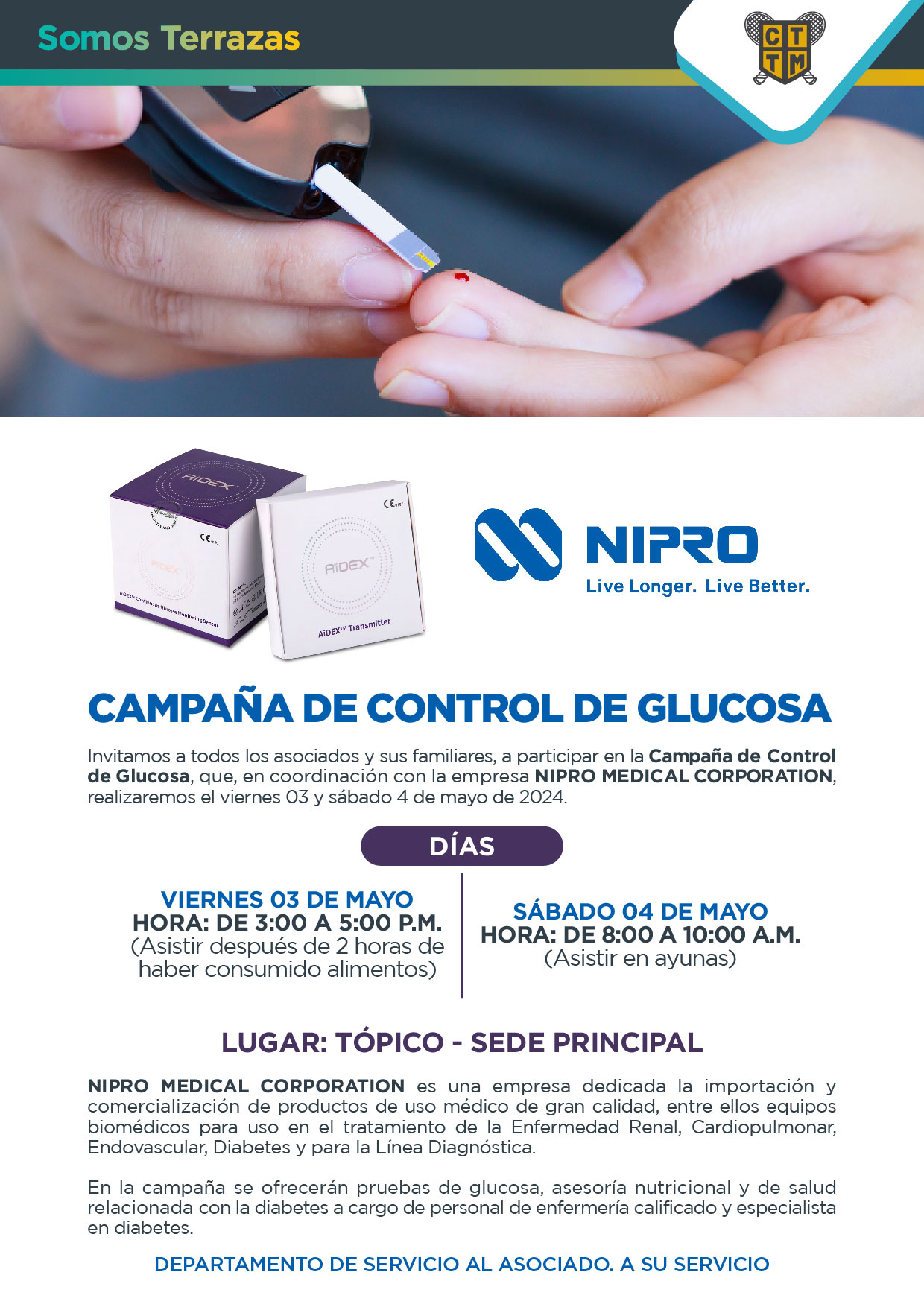 CAMPAÑA DE CONTROL DE GLUCOSA