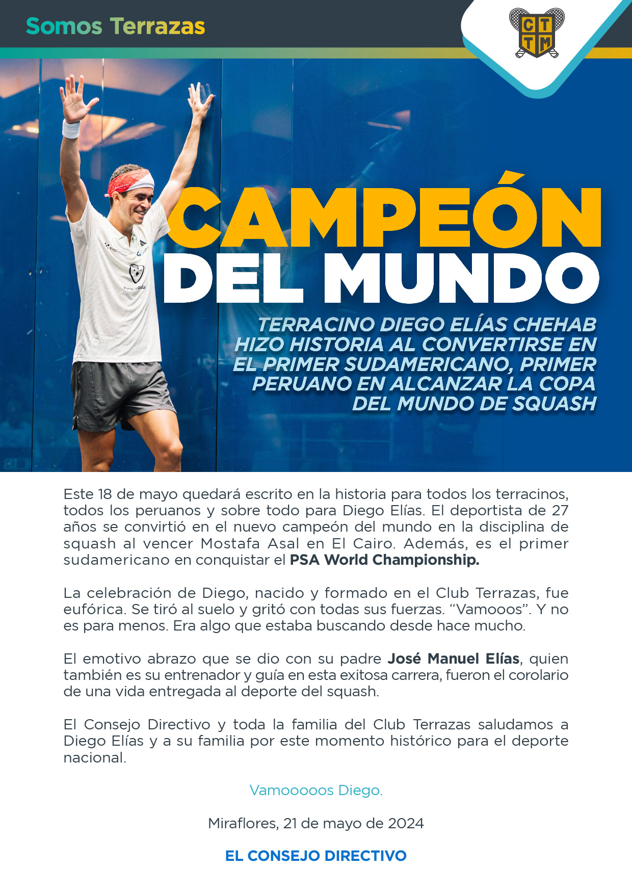 CAMPEÓN DEL MUNDO