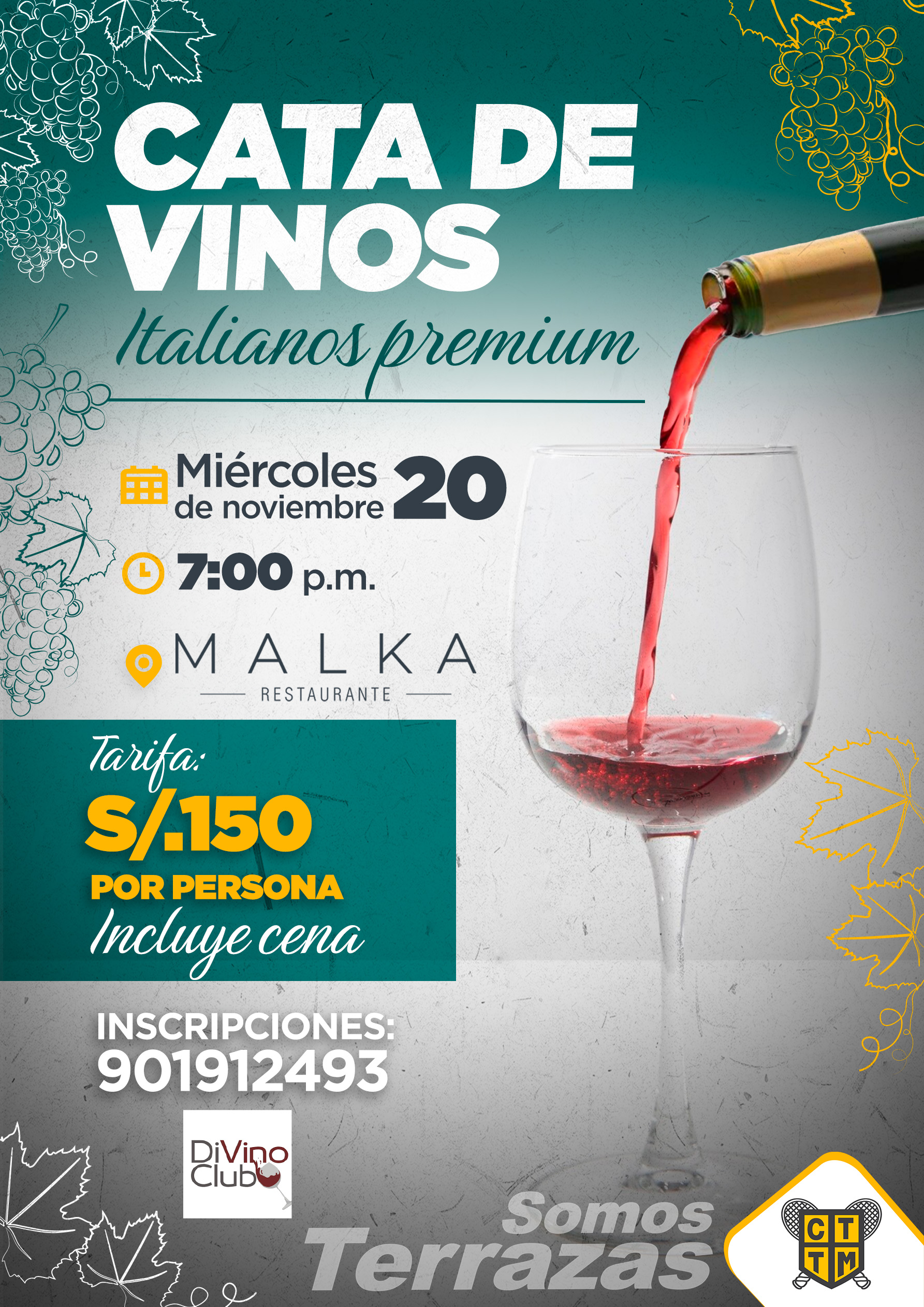 CATA DE VINOS ITALIANOS PREMIUM 