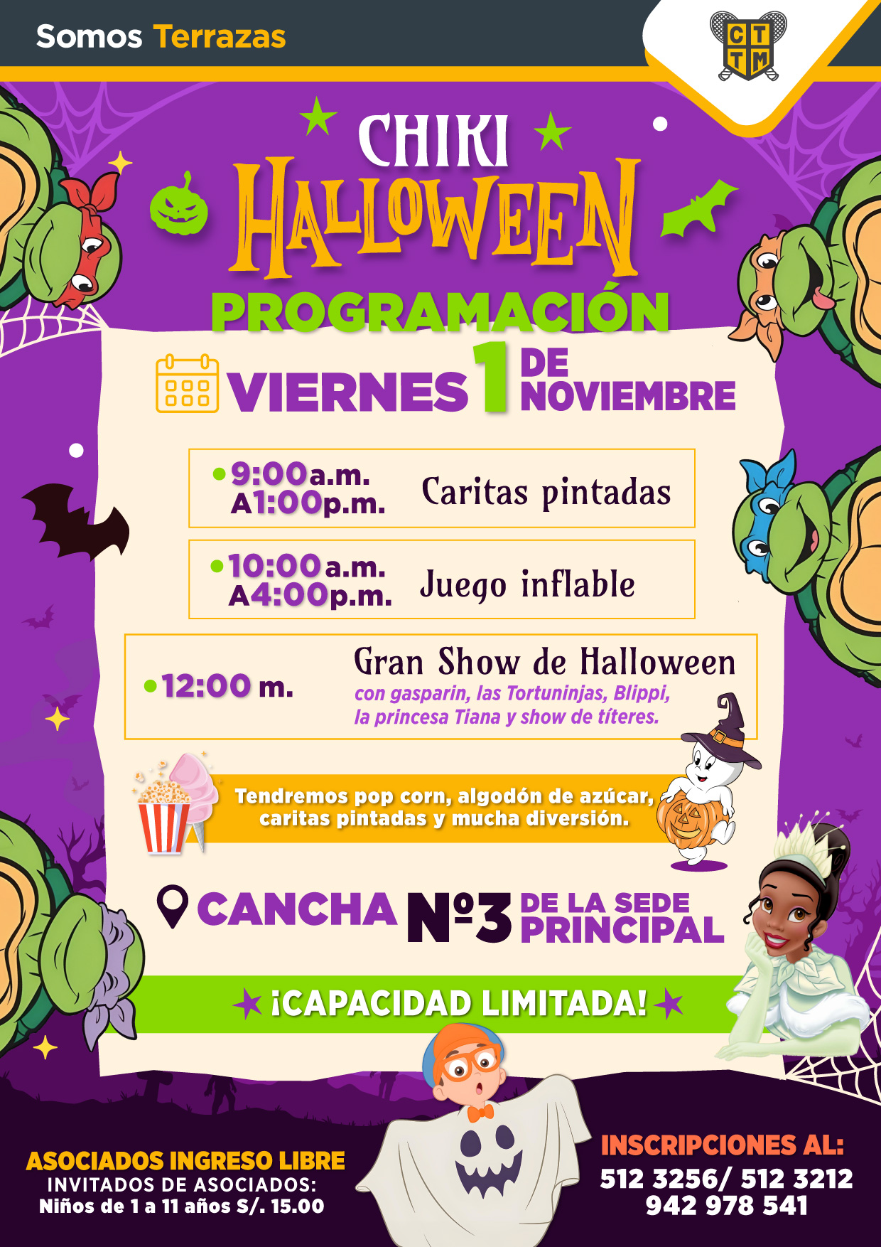 PROGRAMACIÓN CHIKI HALLOWEEN 2024