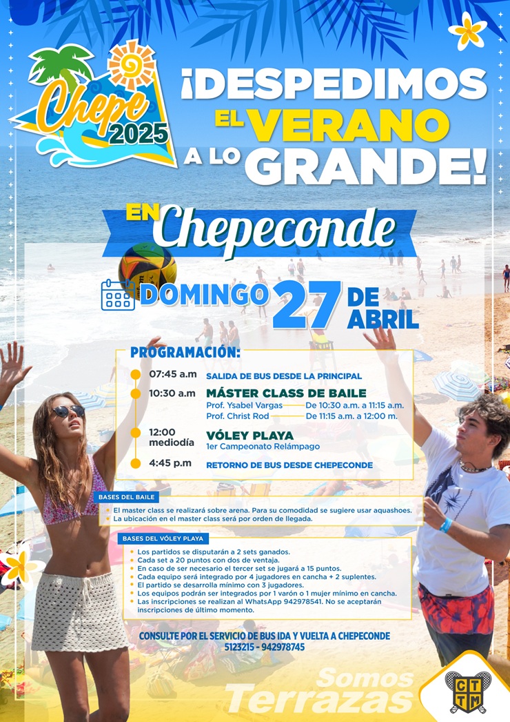 🌞🏖️DESPEDIMOS EL VERANO A LO GRANDE EN CHEPECONDE 🎉🌊