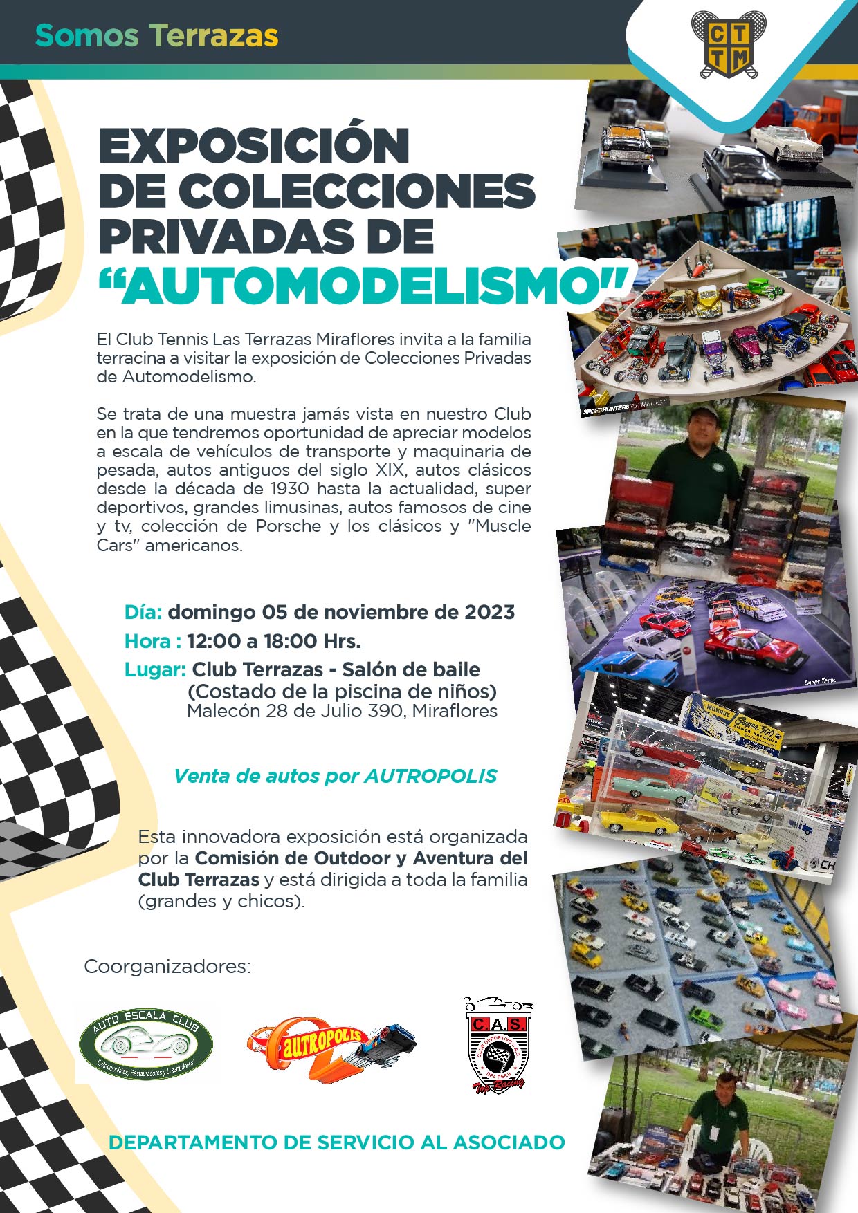 EXPOSICIÓN  DE COLECCIONES PRIVADAS DE “AUTOMODELISMO" 