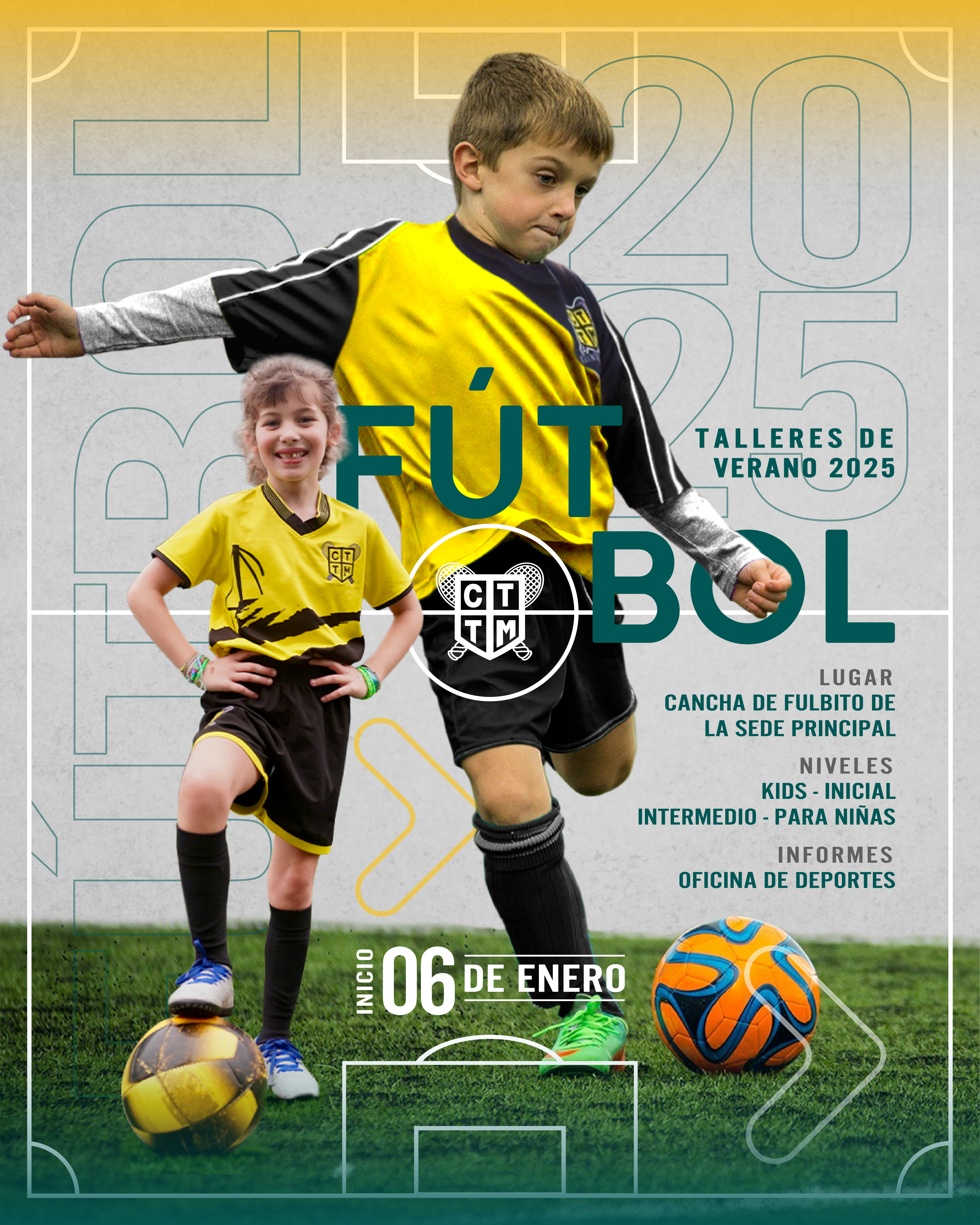 ⚽TALLERES DE VERANO 2025 - FÚTBOL INFANTIL ⚽