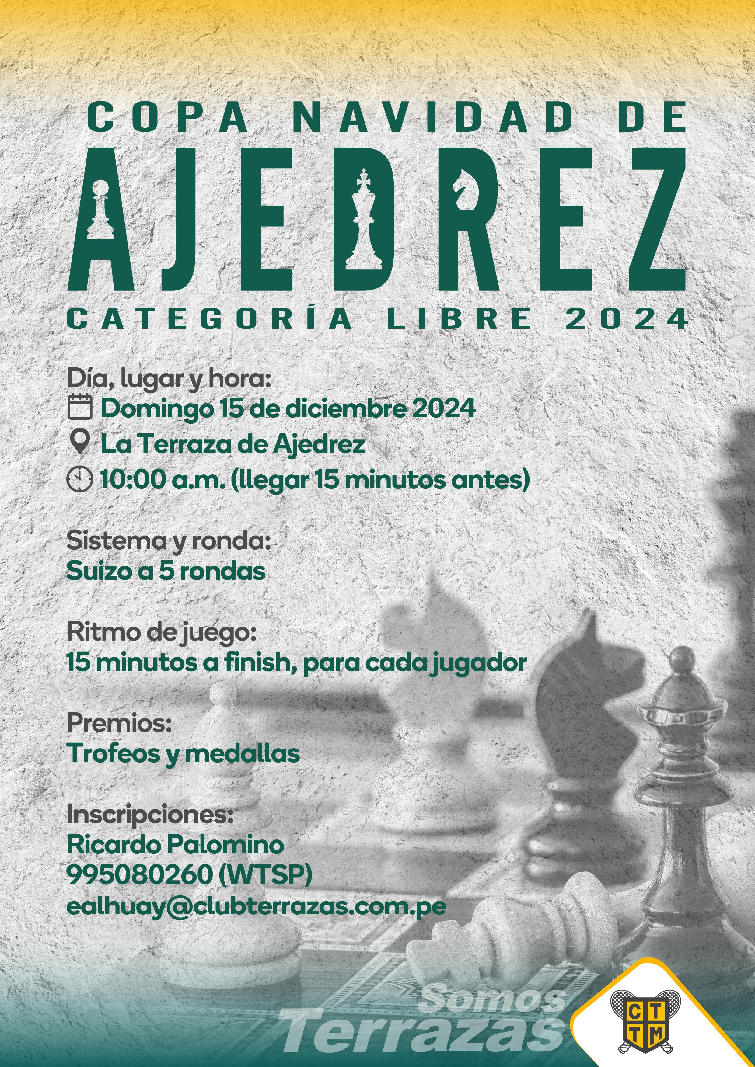 ♟️🎄 COPA NAVIDAD DE AJEDREZ 🎄♟️