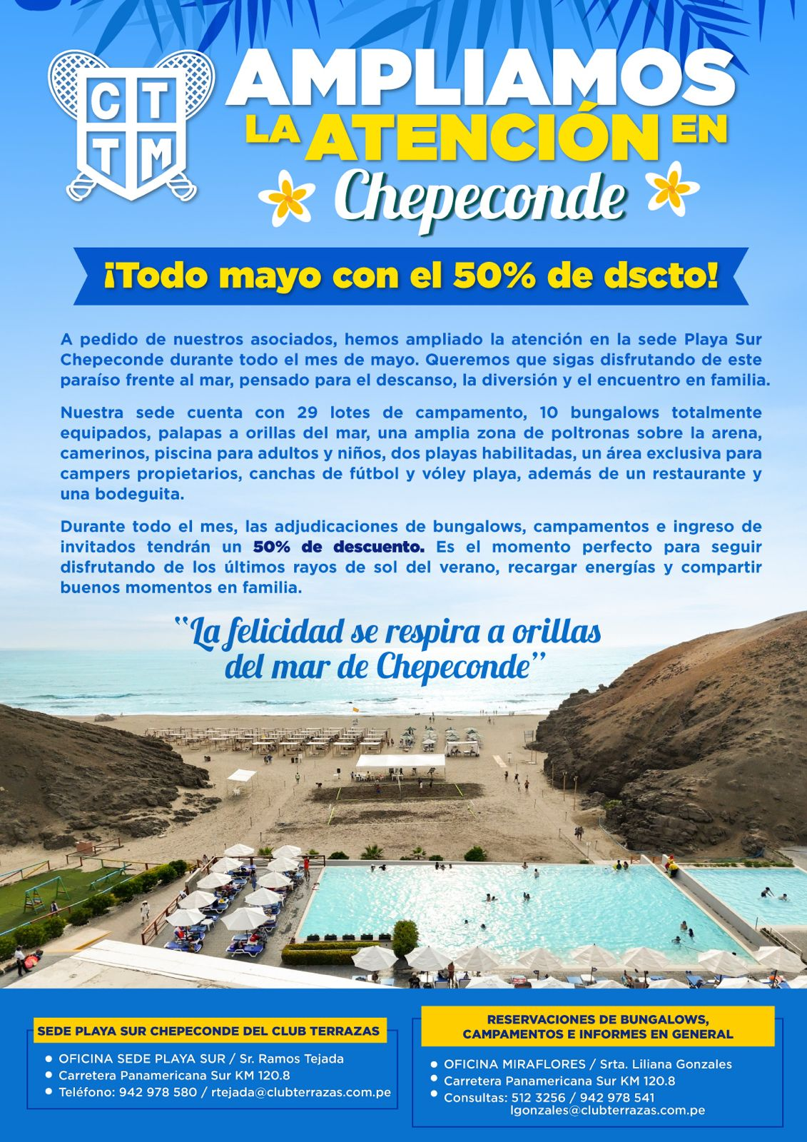 📣AMPLIAMOS LA ATENCIÓN EN CHEPECONDE ☀️
