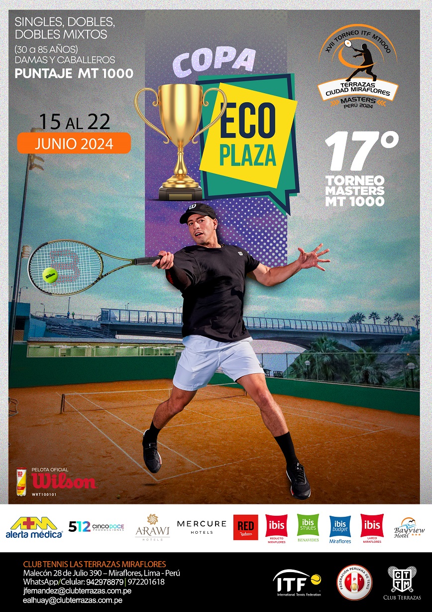 17º TORNEO MASTERS MT 1000 COPA ECO PLAZA 2024