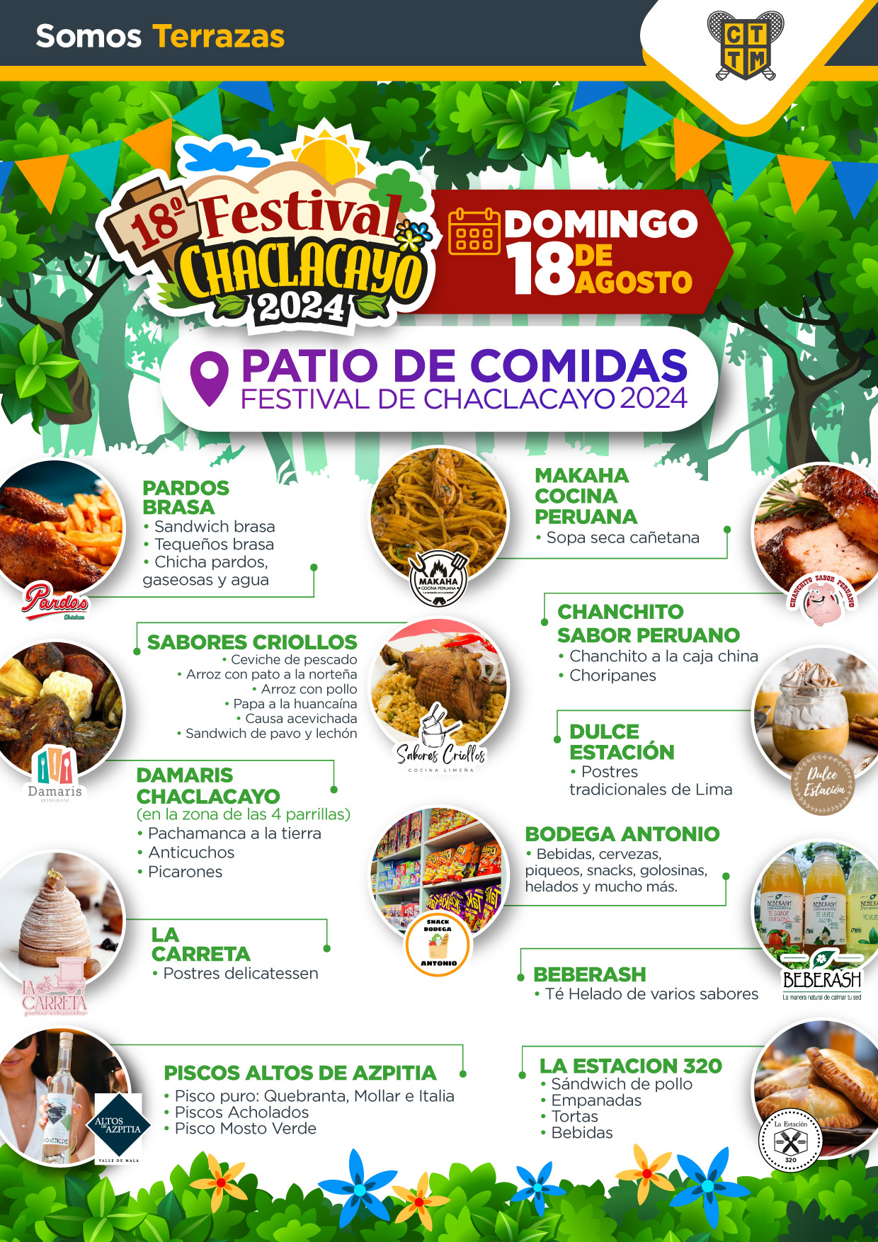 ESTE DOMINGO 18 DE AGOSTO NOS OLVIDAMOS DE LA DIETA EN CHACLACAYO