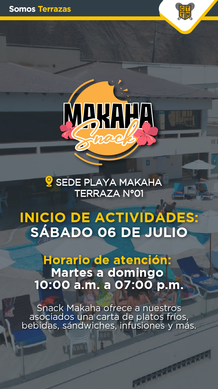 BIENVENIDO SNACK MAKAHA 