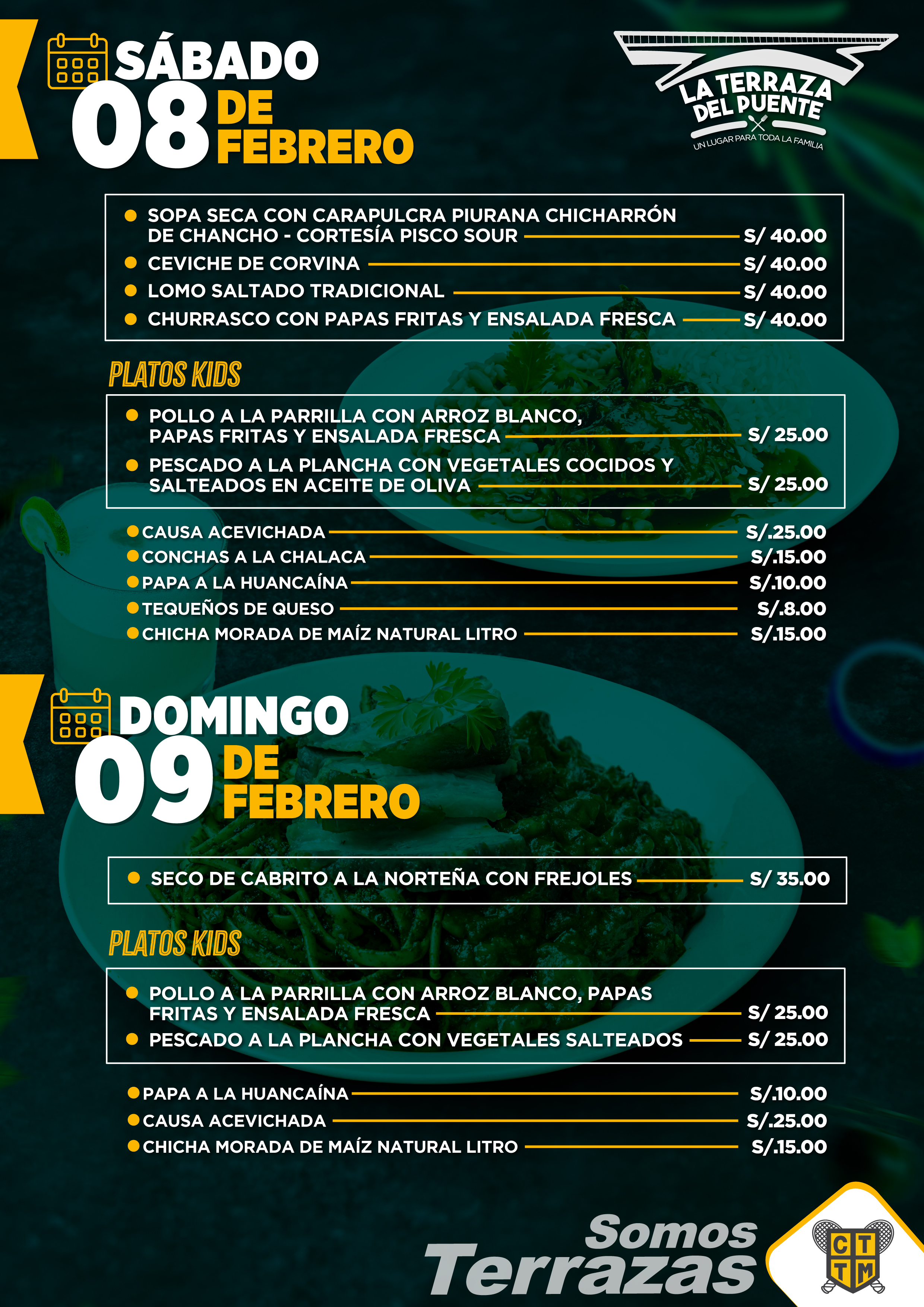 🍽️ ESTE FIN DE SEMANA VEN A "LA TERRAZA DEL PUENTE VILLENA" 🌉