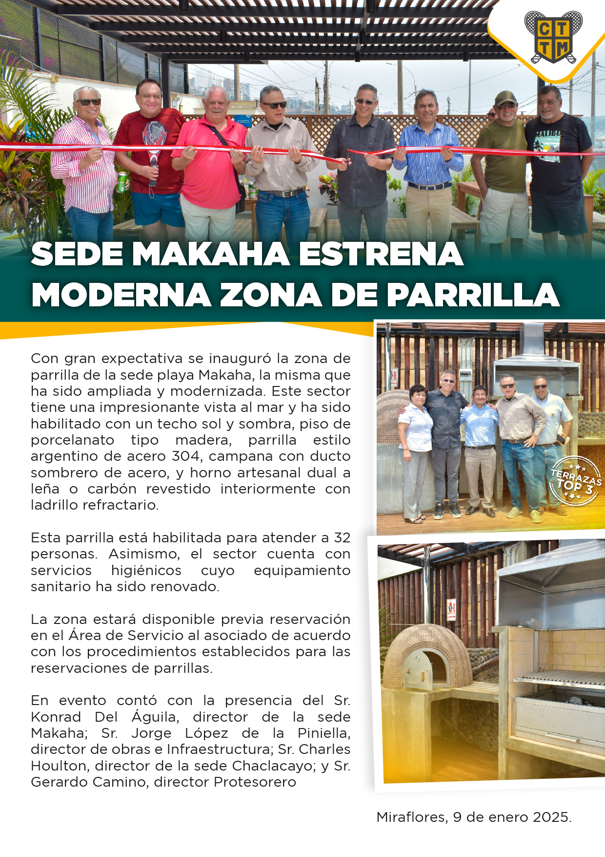 SEDE MAKAHA ESTRENA MODERNA ZONA DE PARRILLA 🍖🔥🏖️🎉