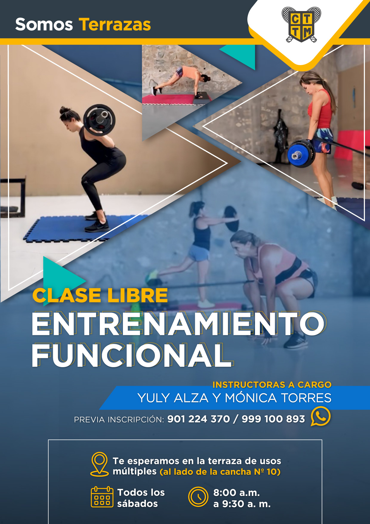 ¡CLASE LIBRE! ENTRENAMIENTO FUNCIONAL