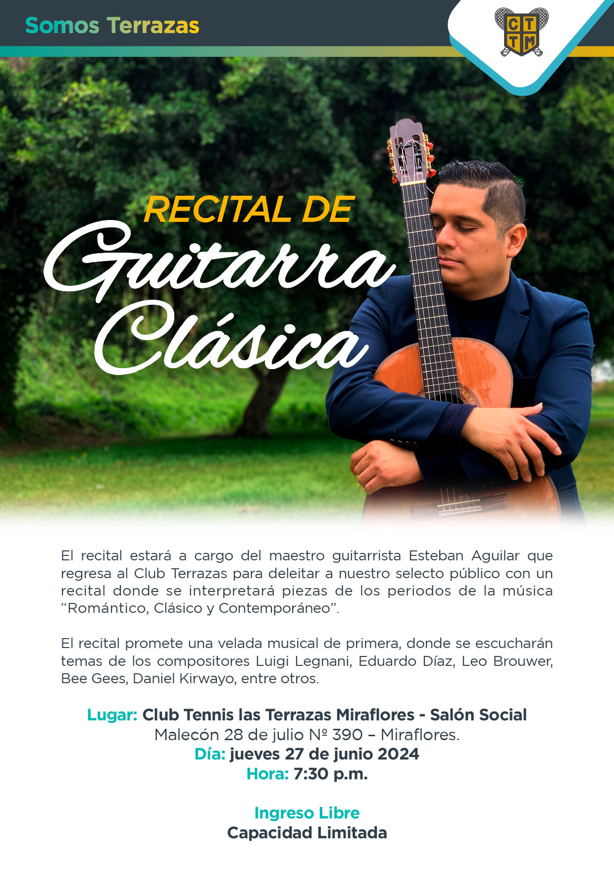 RECITAL DE GUITARRA CLÁSICA