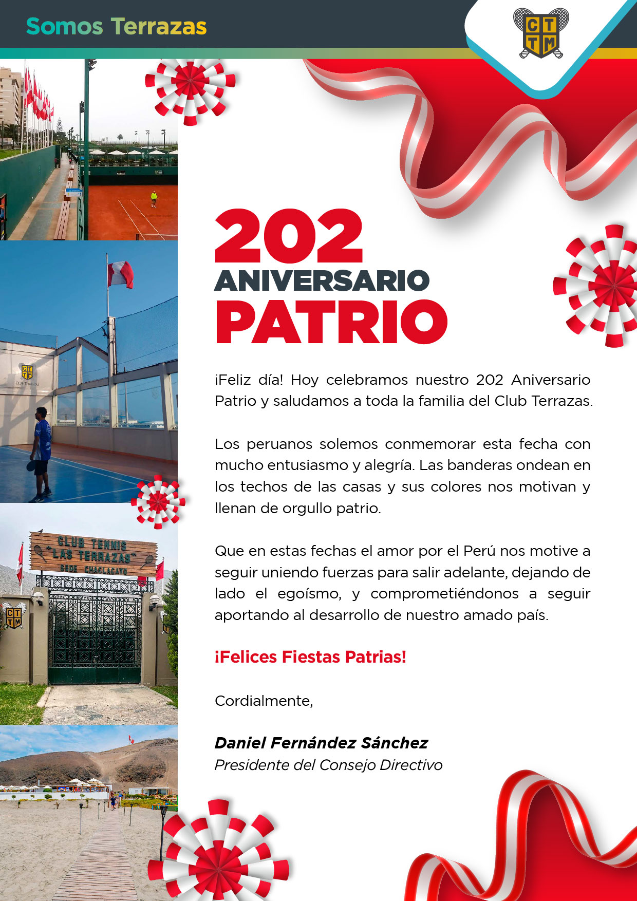 FELICES FIESTAS PATRIAS 2023