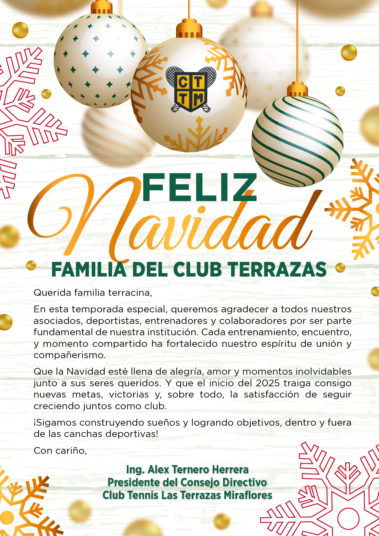 ✨🎅¡FELIZ NAVIDAD FAMILIA TERRACINA! 🎄👨‍👩‍👧‍👦❤️