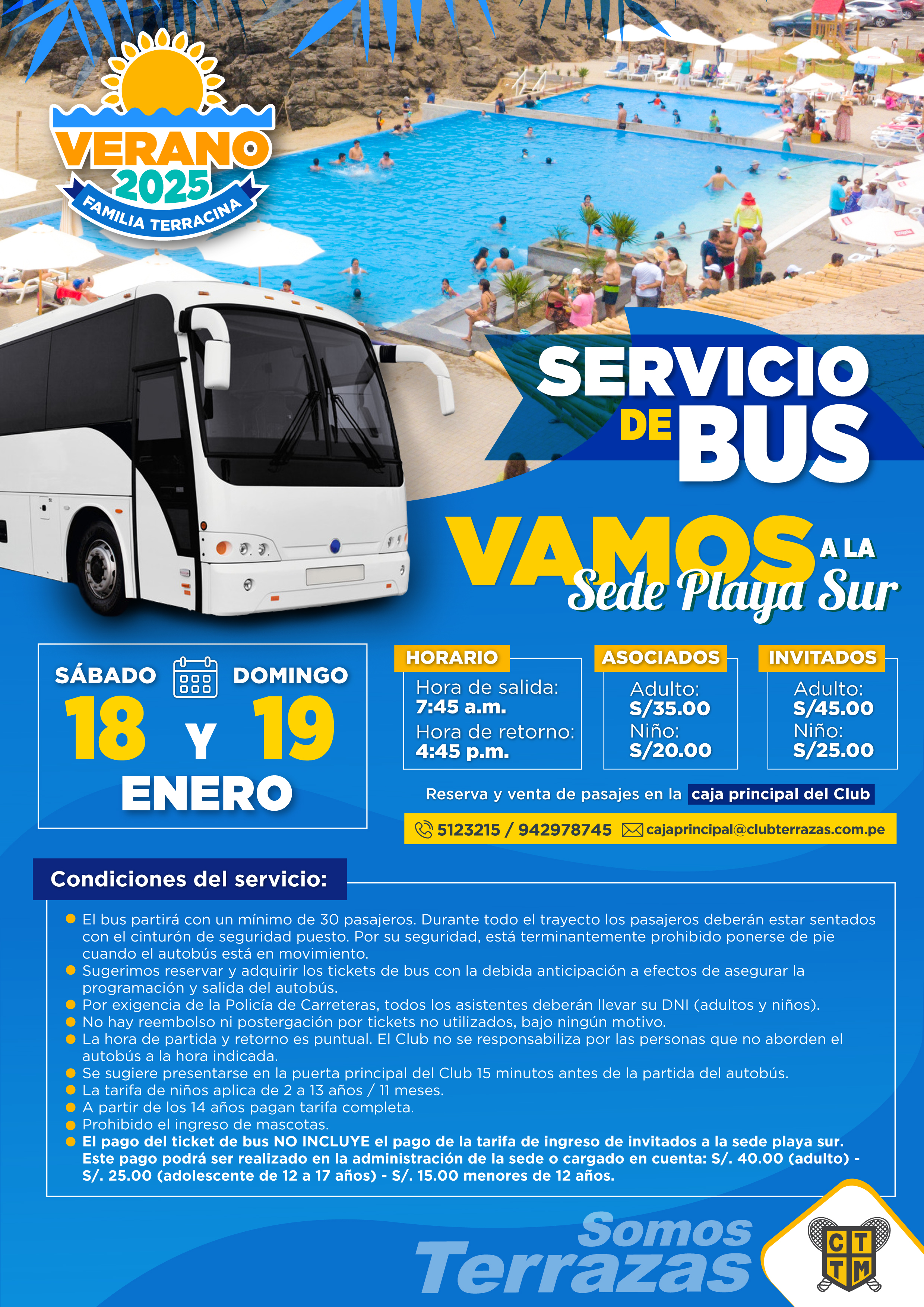 🚌 SERVICIO DE BUS A SEDE CHEPECONDE 🚌