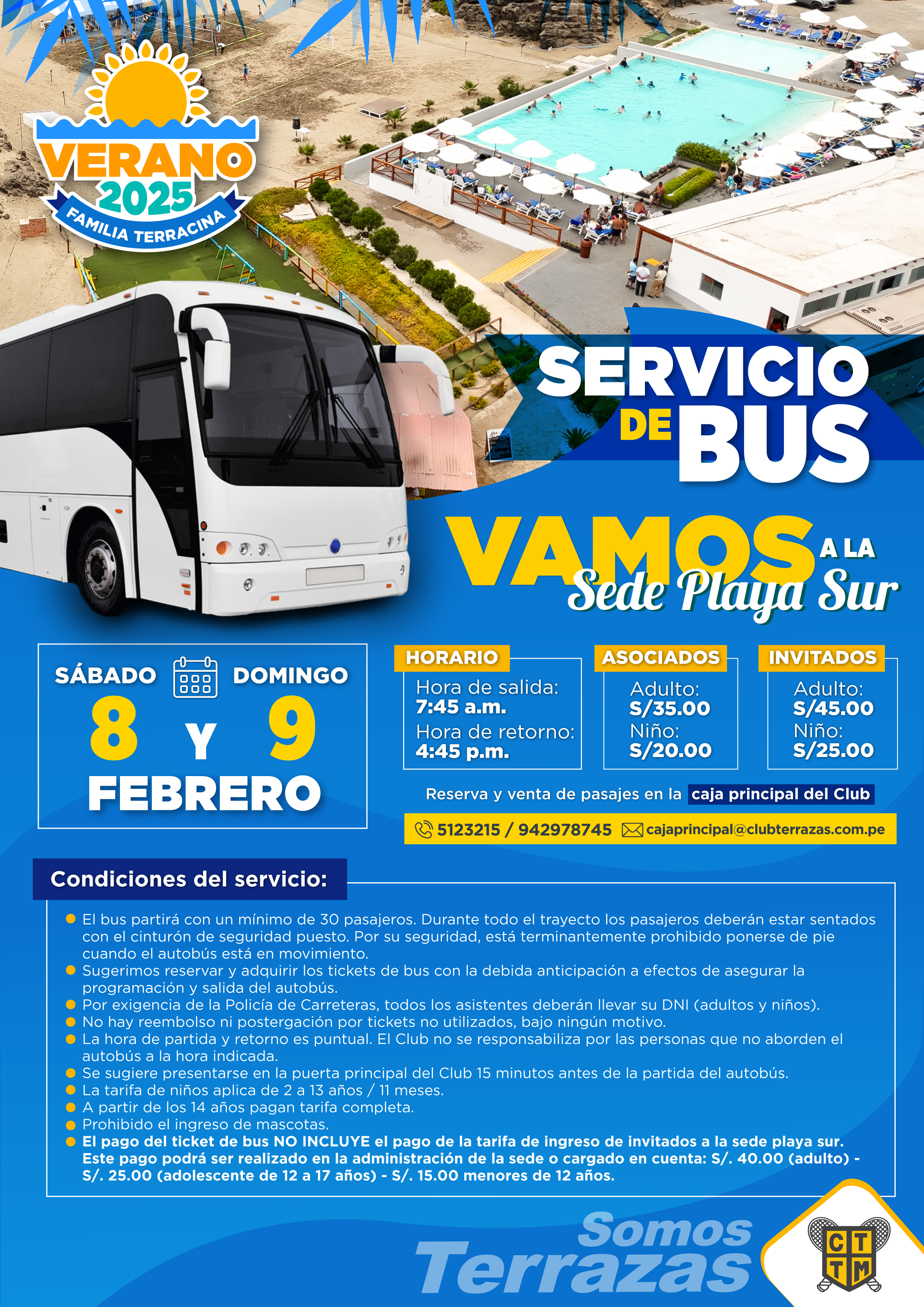 🚌 SERVICIO DE BUS A SEDE CHEPECONDE 🚌