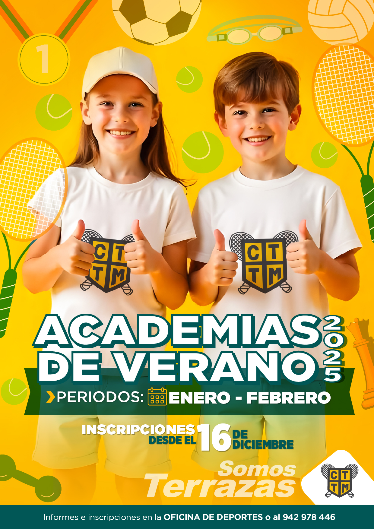 ☀️ACADEMIAS DE VERANO 2025🎾