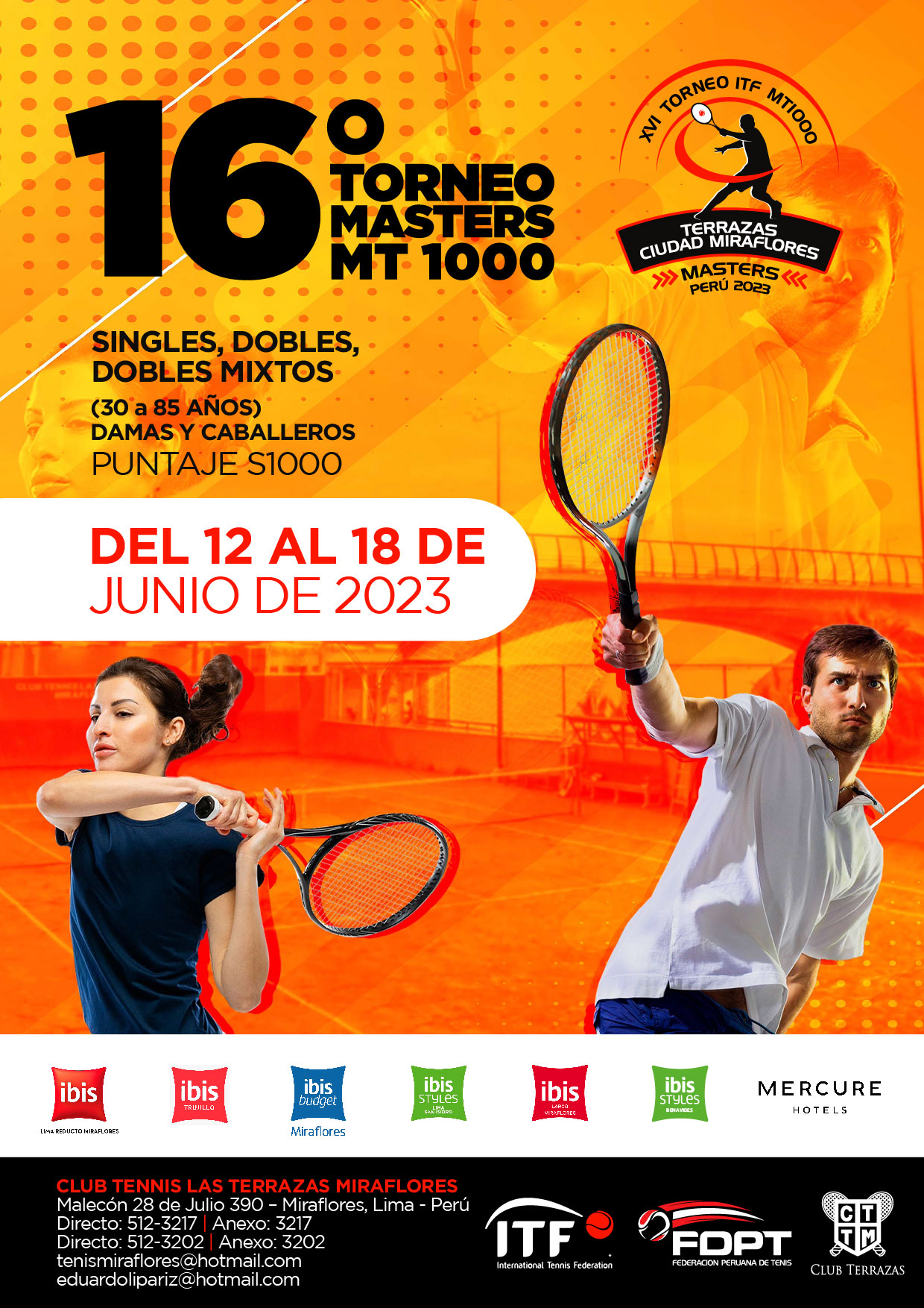 TORNEO ITF DE TENIS SENIORS 2023