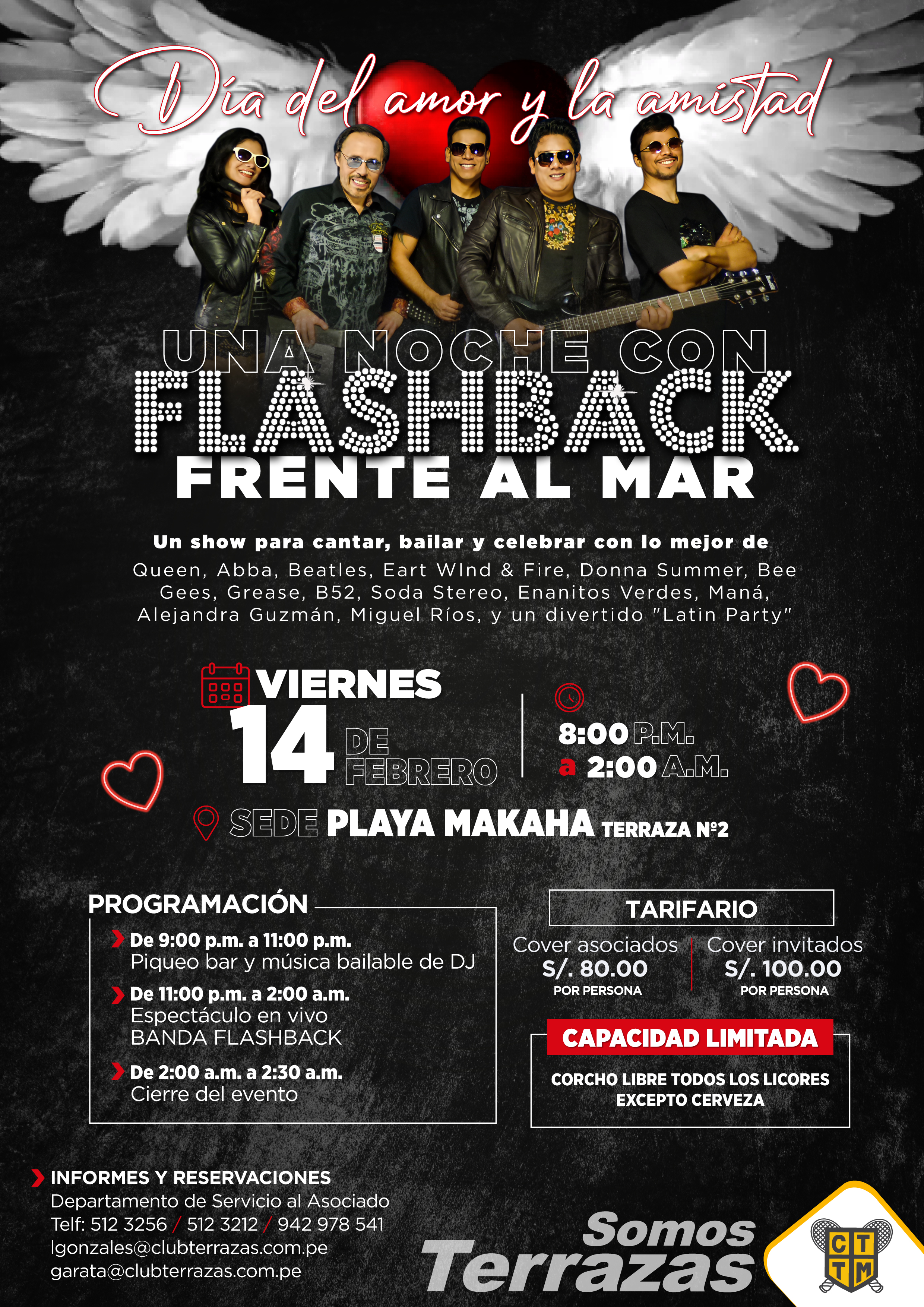 🌊🌙UNA NOCHE CON FLASHBACK FRENTE AL MAR - DÍA DEL AMOR Y LA AMISTAD💖🌹