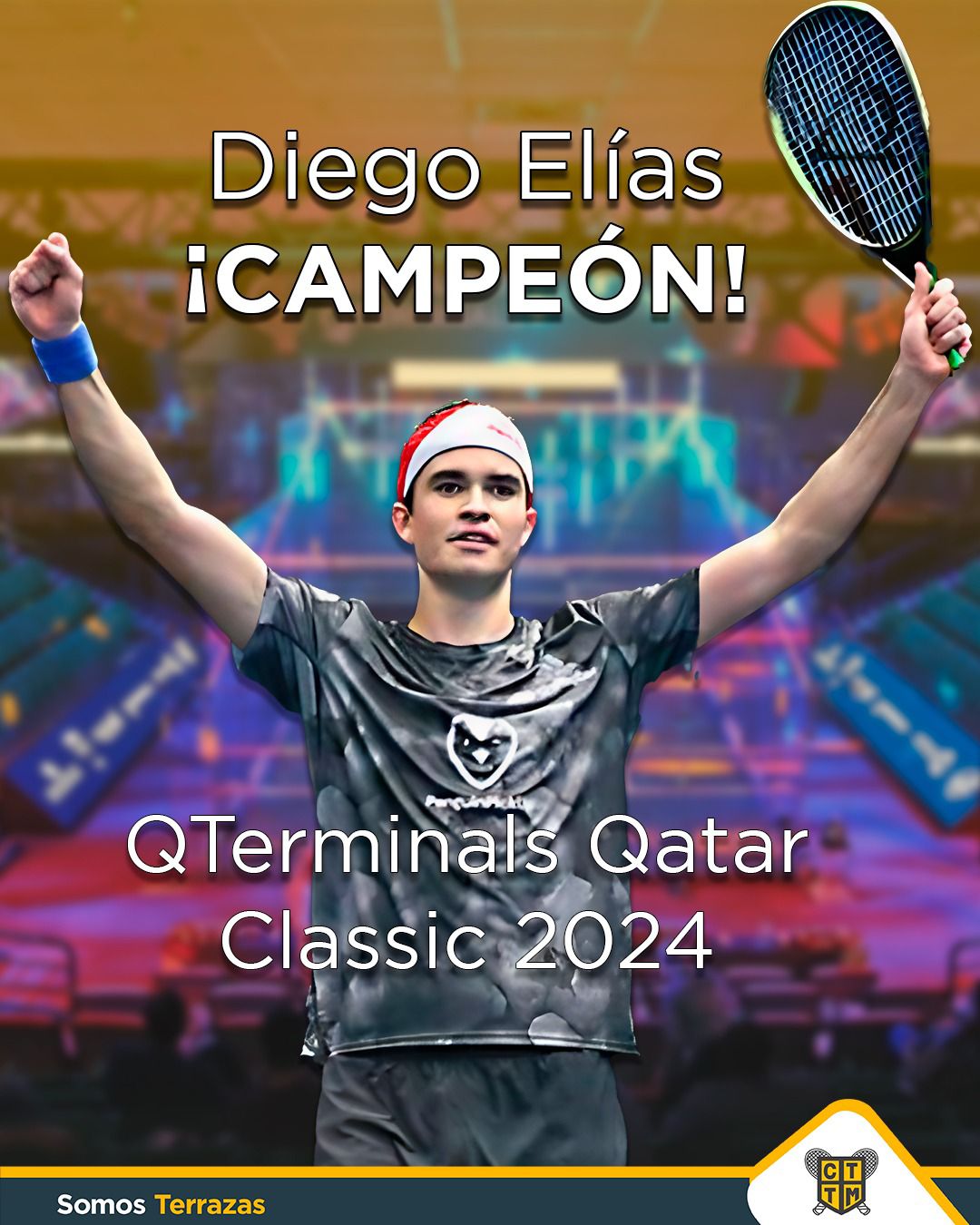 DIEGO ELÍAS CAMPEÓN DEL QTERMINALS QATAR 2024