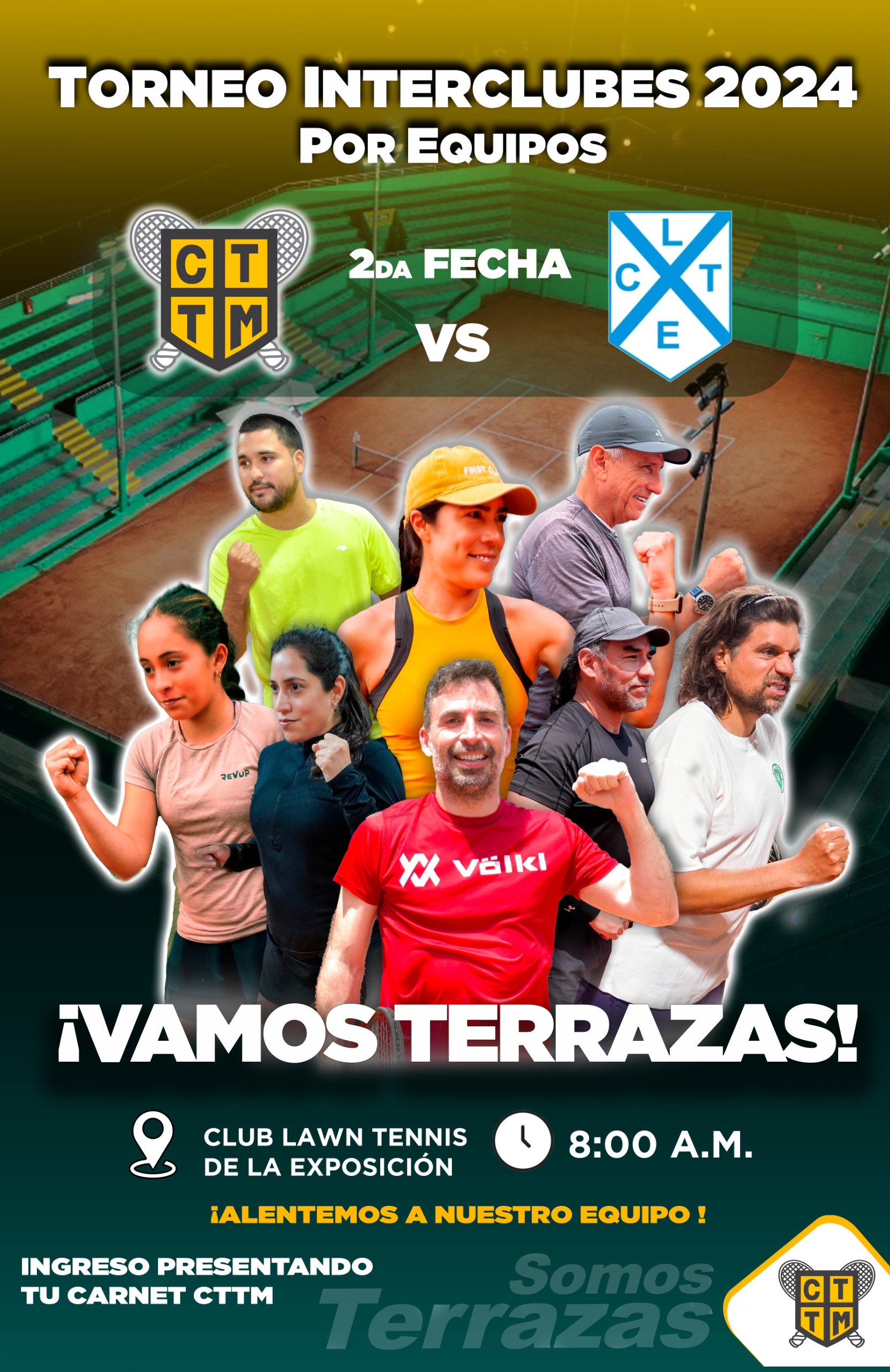 TORNEO INTERCLUBES DE TENIS POR EQUIPOS, 2DA FECHA. 