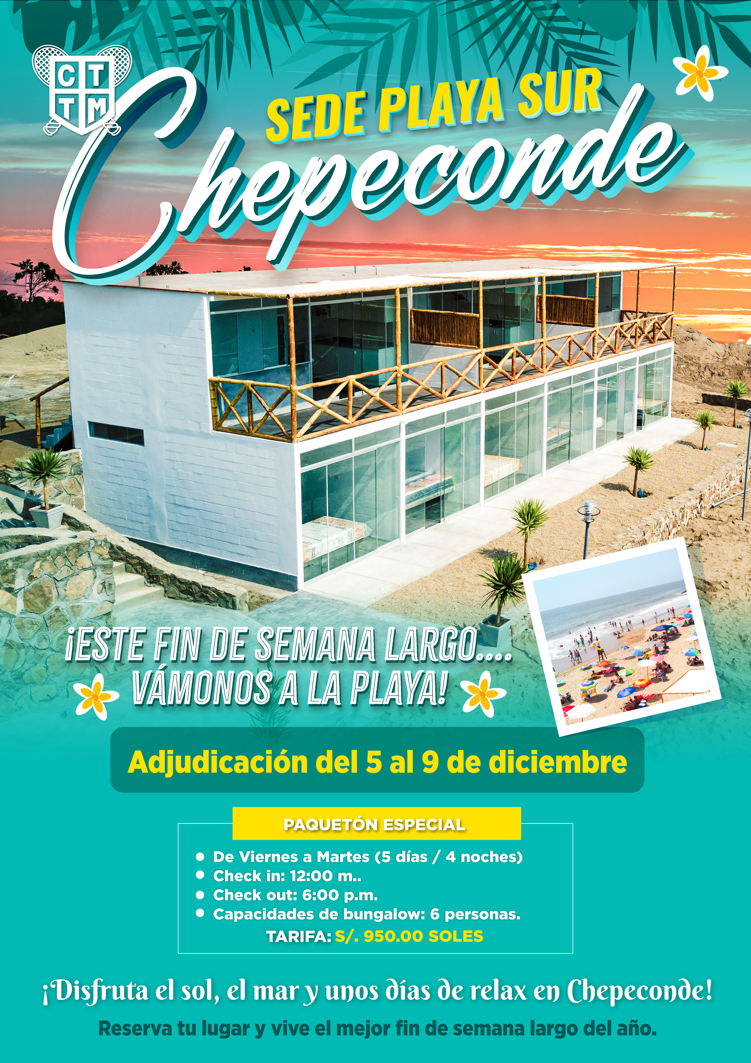 FERIADO LARGO EN CHEPECONDE 🌞🏖️🌊