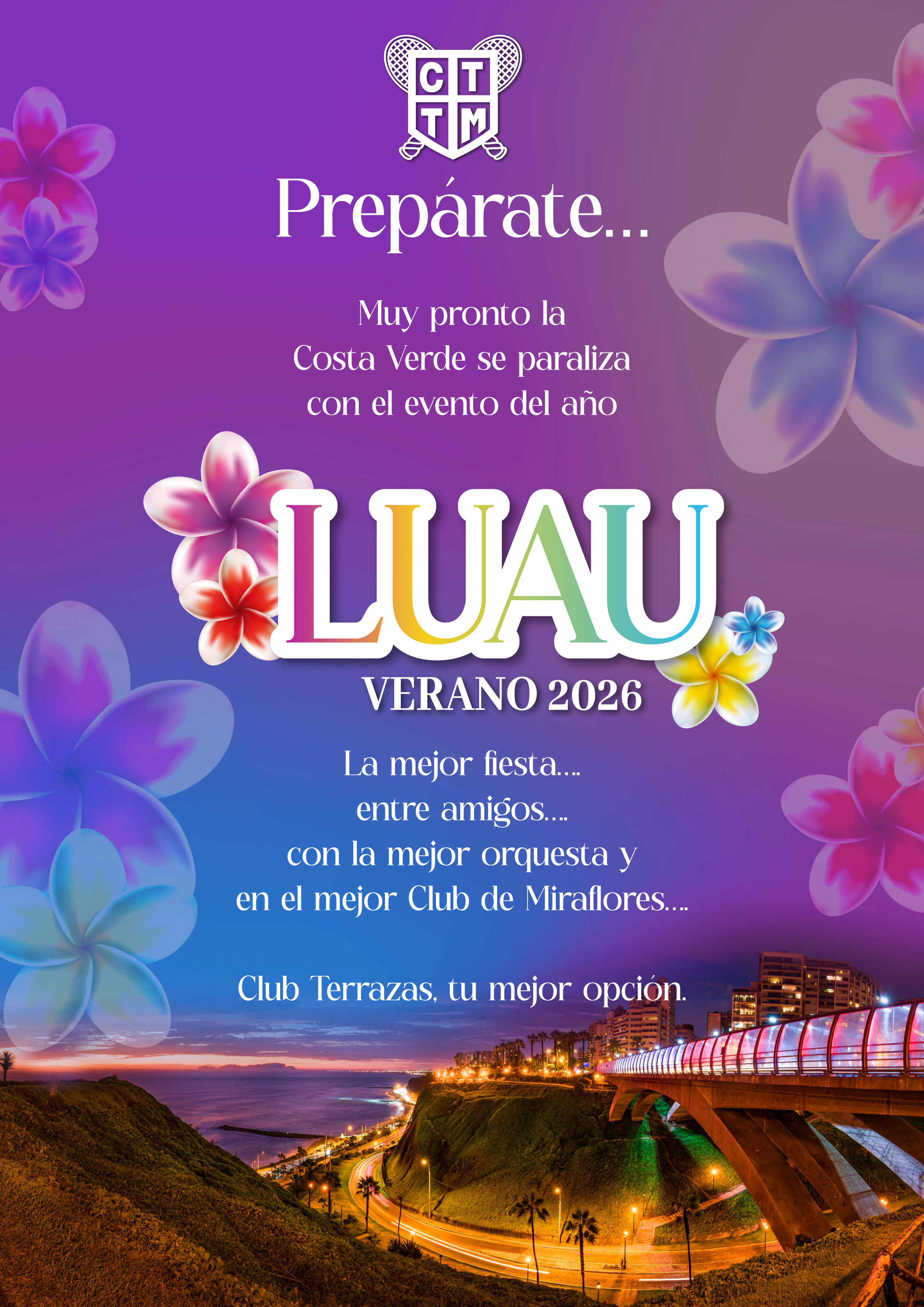 🌺🌴 ¡PREPÁRATE! LUAU VERANO 2026🌺🎉
