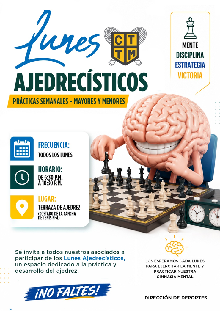 🧠♟️ LUNES AJEDRECÍSTICOS