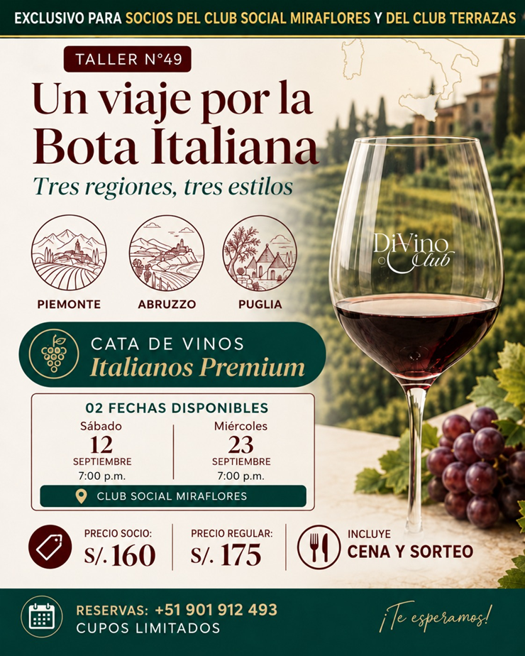 🍷🇮🇹 CATA DE VINOS ITALIANOS PREMIUM | UN VIAJE POR LA BOTA ITALIANA