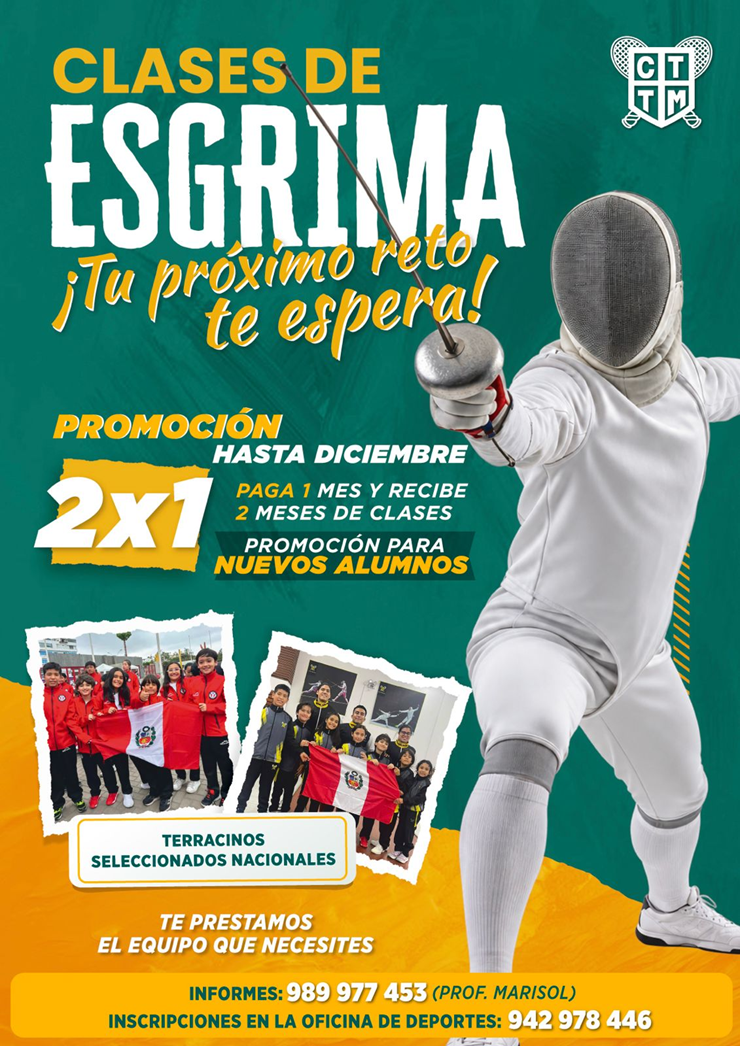 🤺✨ CLASES DE ESGRIMA | PROMOCIÓN 2X1 PARA NUEVOS ALUMNO