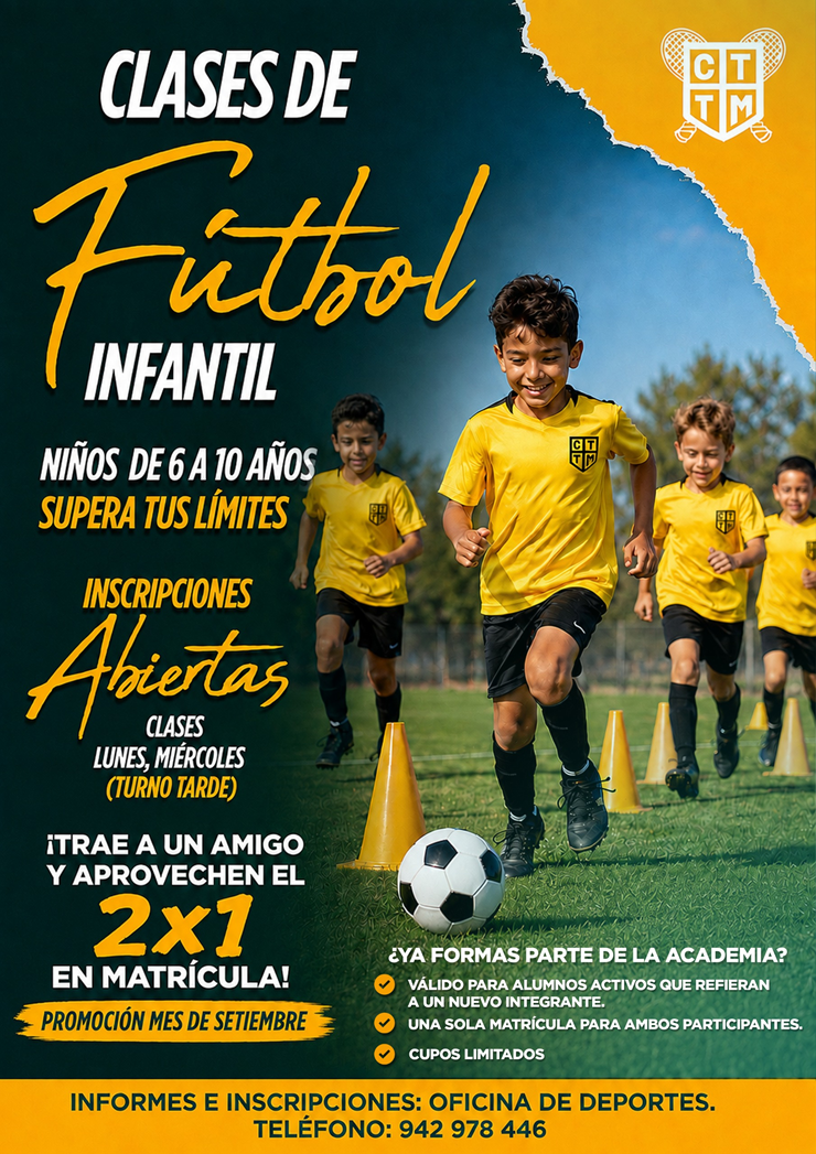 👦⚽ CLASES DE FÚTBOL PARA NIÑOS DE 6 A 10 AÑOS | INSCRIPCIONES ABIERTAS