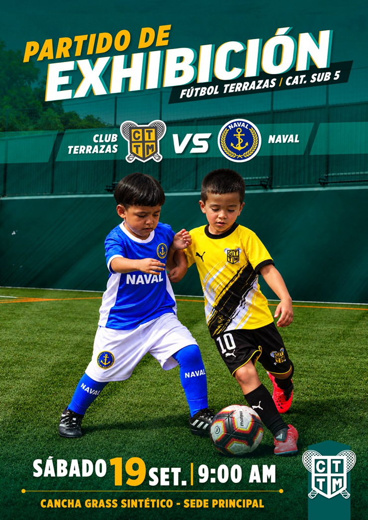 ⚽🏆 PARTIDO DE EXHIBICIÓN | FÚTBOL TERRAZAS SUB 5 VS. NAVAL