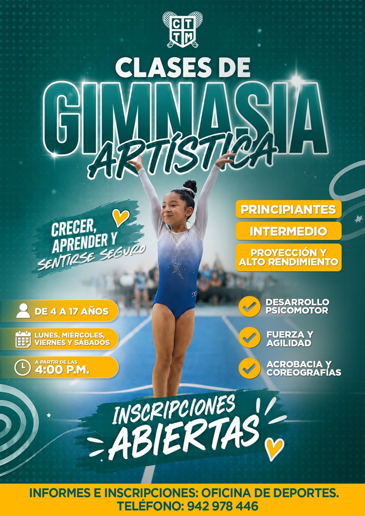 ⭐ CLASES DE GIMNASIA ARTÍSTICA