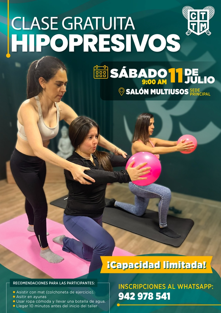 💚🧘 ¡CLASE GRATUITA DE HIPOPRESIVOS!