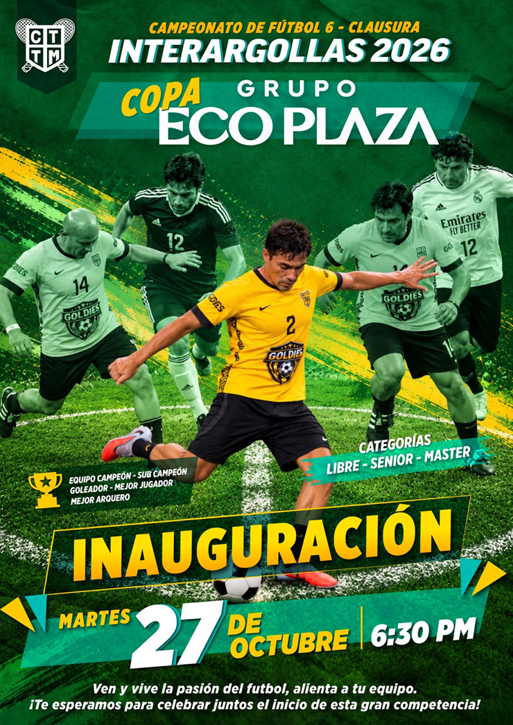 ⚽ ¡INAUGURACIÓN DEL CAMPEONATO INTERARGOLLAS 2026 – COPA GRUPO ECO PLAZA! 🏆