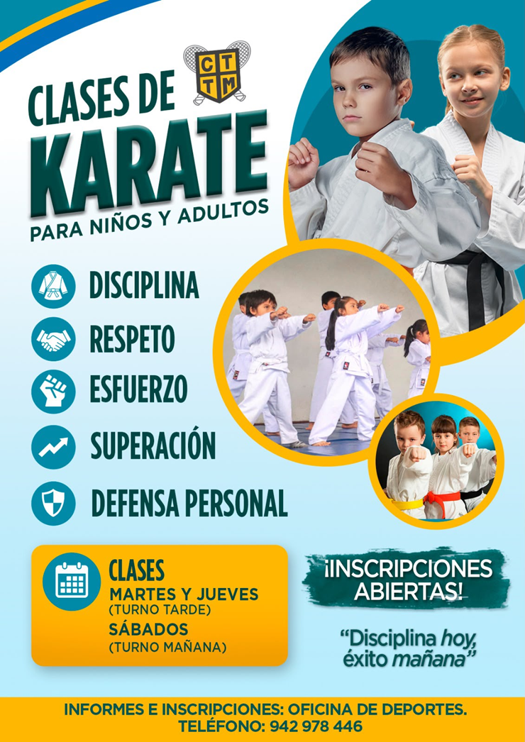 🥋 KARATE PARA NIÑOS Y ADULTOS