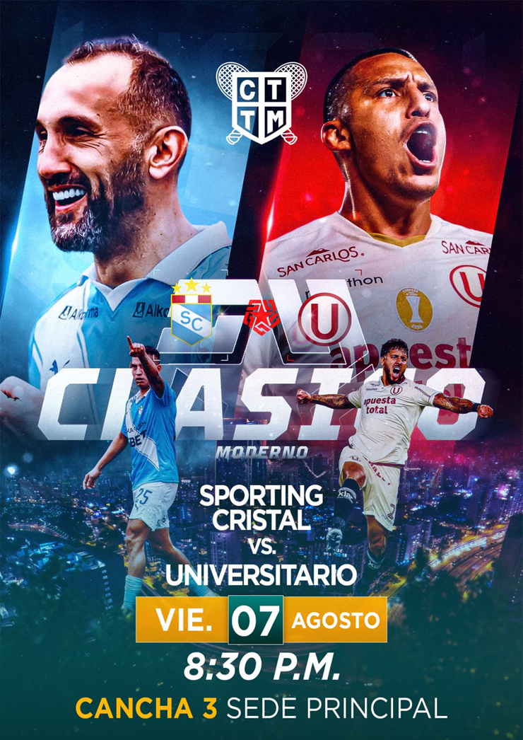 ⚽ SPORTING CRISTAL VS. UNIVERSITARIO | ¡VIVE EL PARTIDO EN PANTALLA GIGANTE!