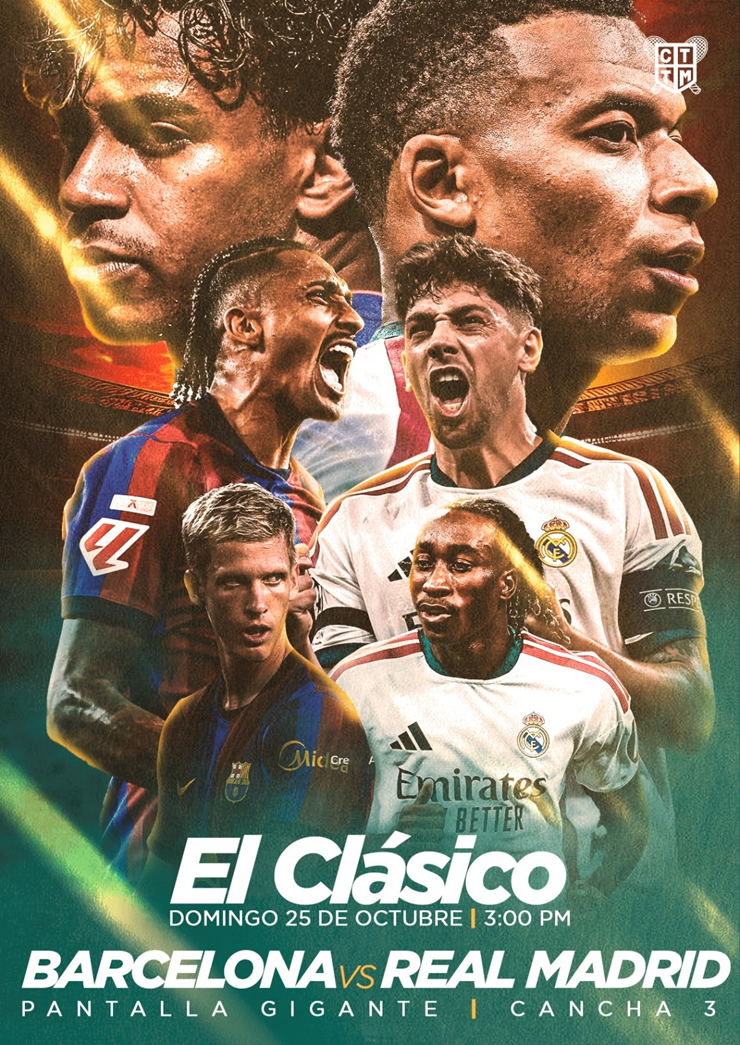 ⚽ ¡EL CLÁSICO SE VIVE EN EL CLUB TERRAZAS! | BARCELONA VS. REAL MADRID 🔥