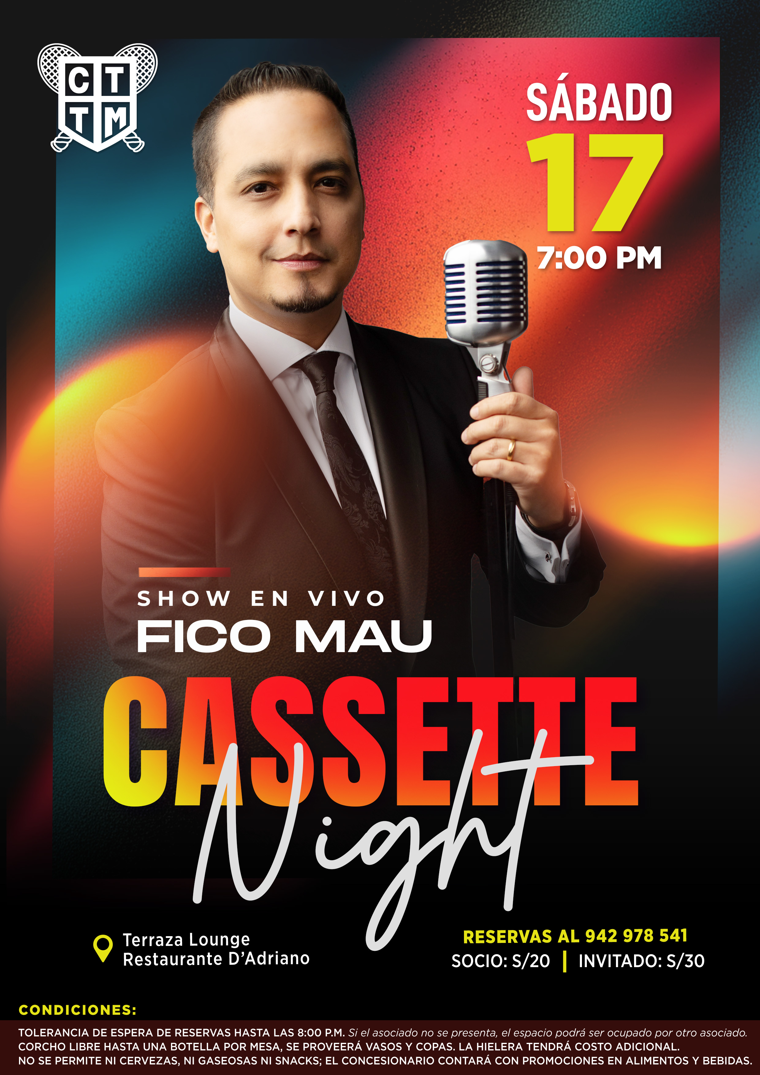 ✨TERRAZA LOUNGE - CASSETTE NIGHT 🎶