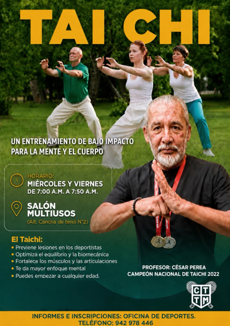 ☯️ CLASES DE TAI CHI | MIÉRCOLES Y VIERNES